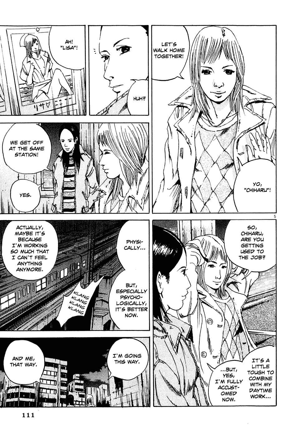 Page 5 Chapter 4 Yamikin Ushijima-kun