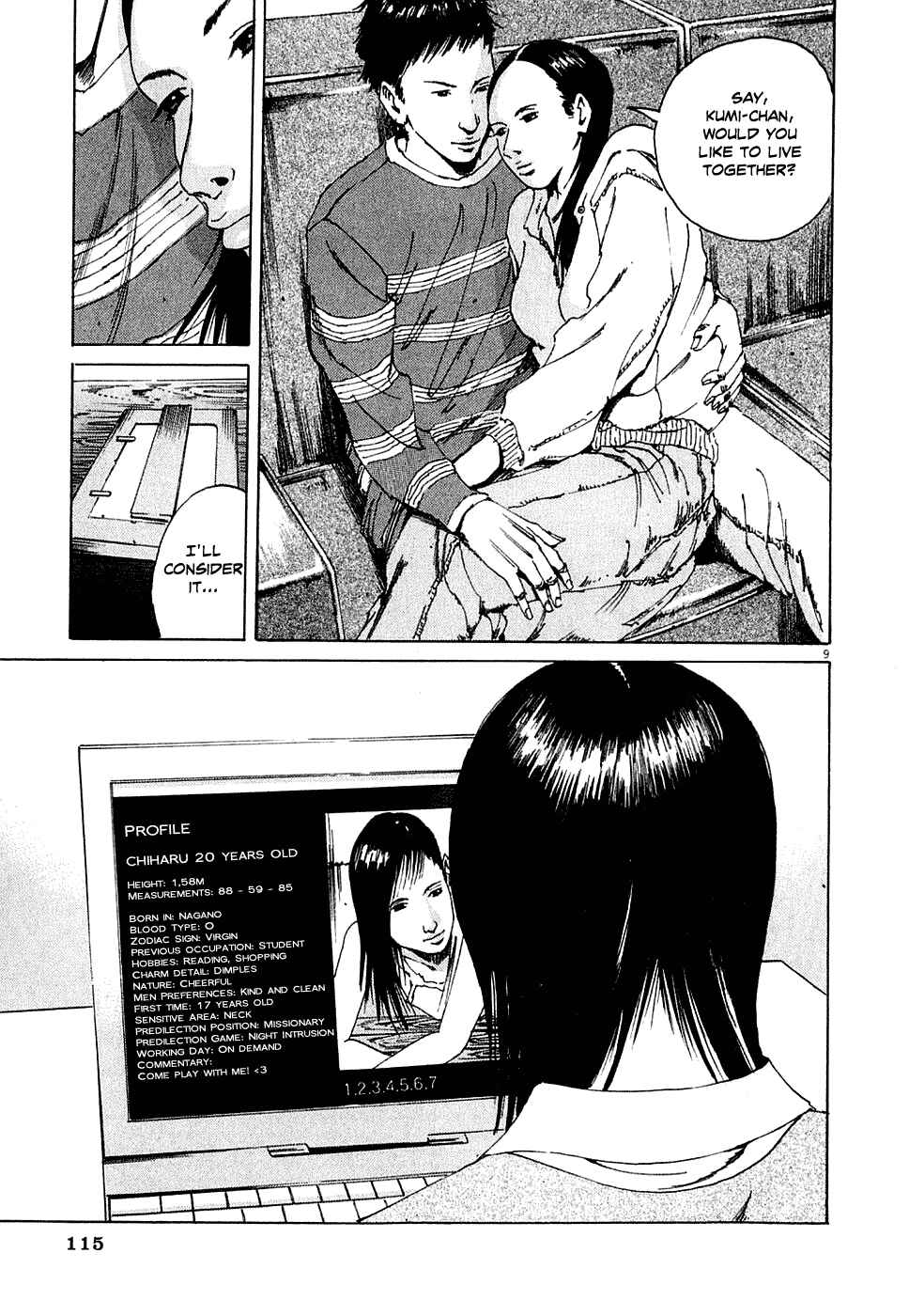 Page 9 Chapter 4 Yamikin Ushijima-kun