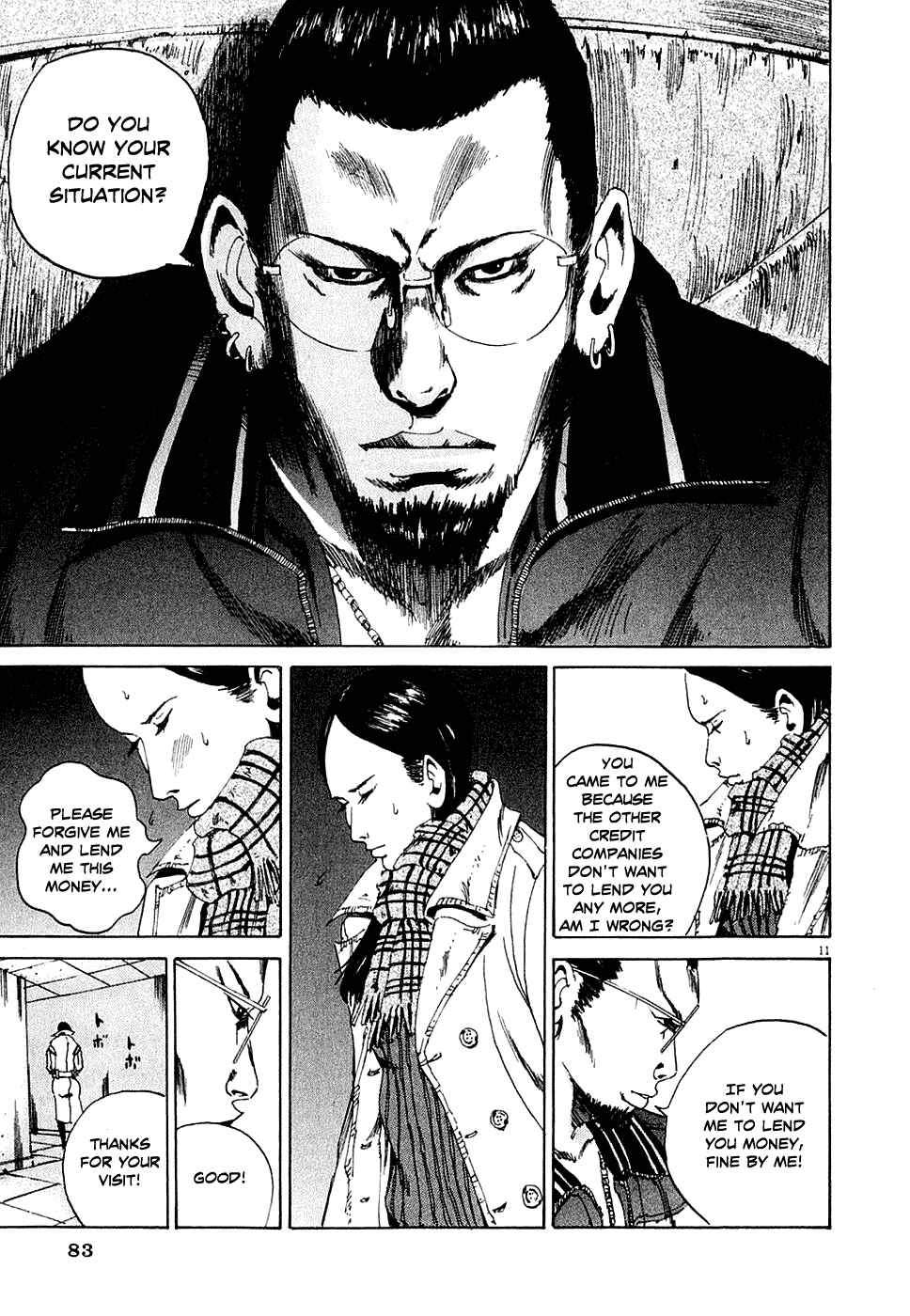 Page 11 Chapter 3 Yamikin Ushijima-kun