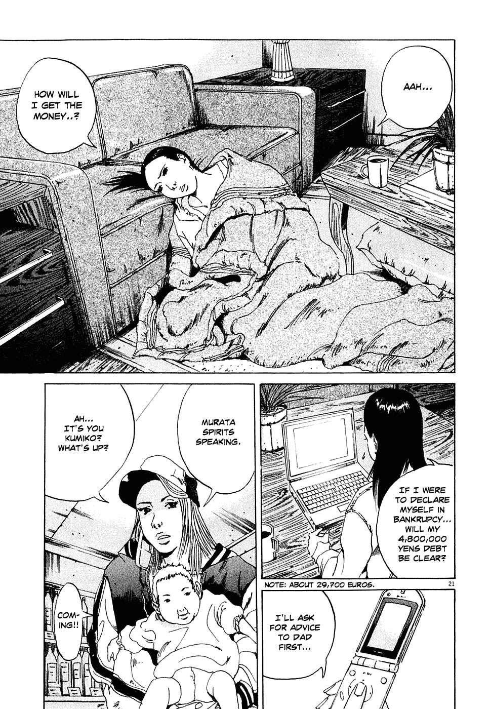 Page 21 Chapter 3 Yamikin Ushijima-kun
