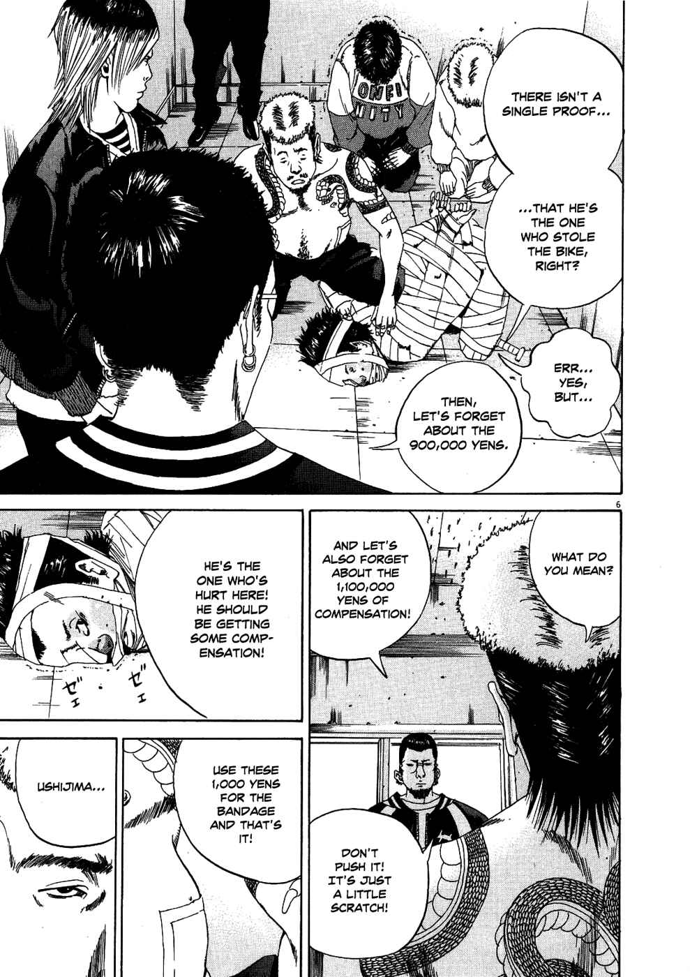 Page 6 Chapter 9 Yamikin Ushijima-kun