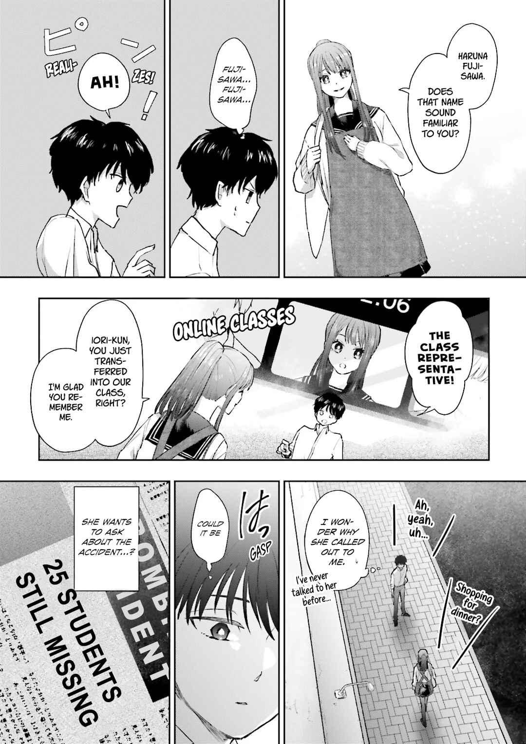 Page 3 Chapter 3.3 Classmate wa Isekai de Yuusha ni Natta kedo, Ore dake Gendai Nihon ni Okizari ni Narimashita