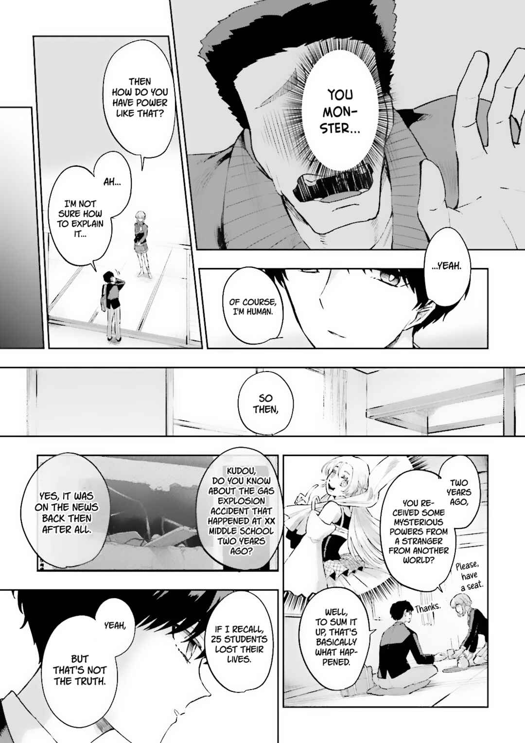 Page 7 Chapter 9 Classmate wa Isekai de Yuusha ni Natta kedo, Ore dake Gendai Nihon ni Okizari ni Narimashita