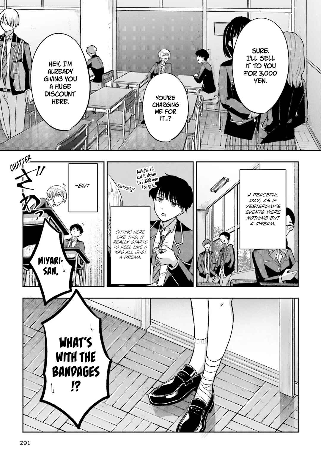 Page 3 Chapter 8 Classmate wa Isekai de Yuusha ni Natta kedo, Ore dake Gendai Nihon ni Okizari ni Narimashita