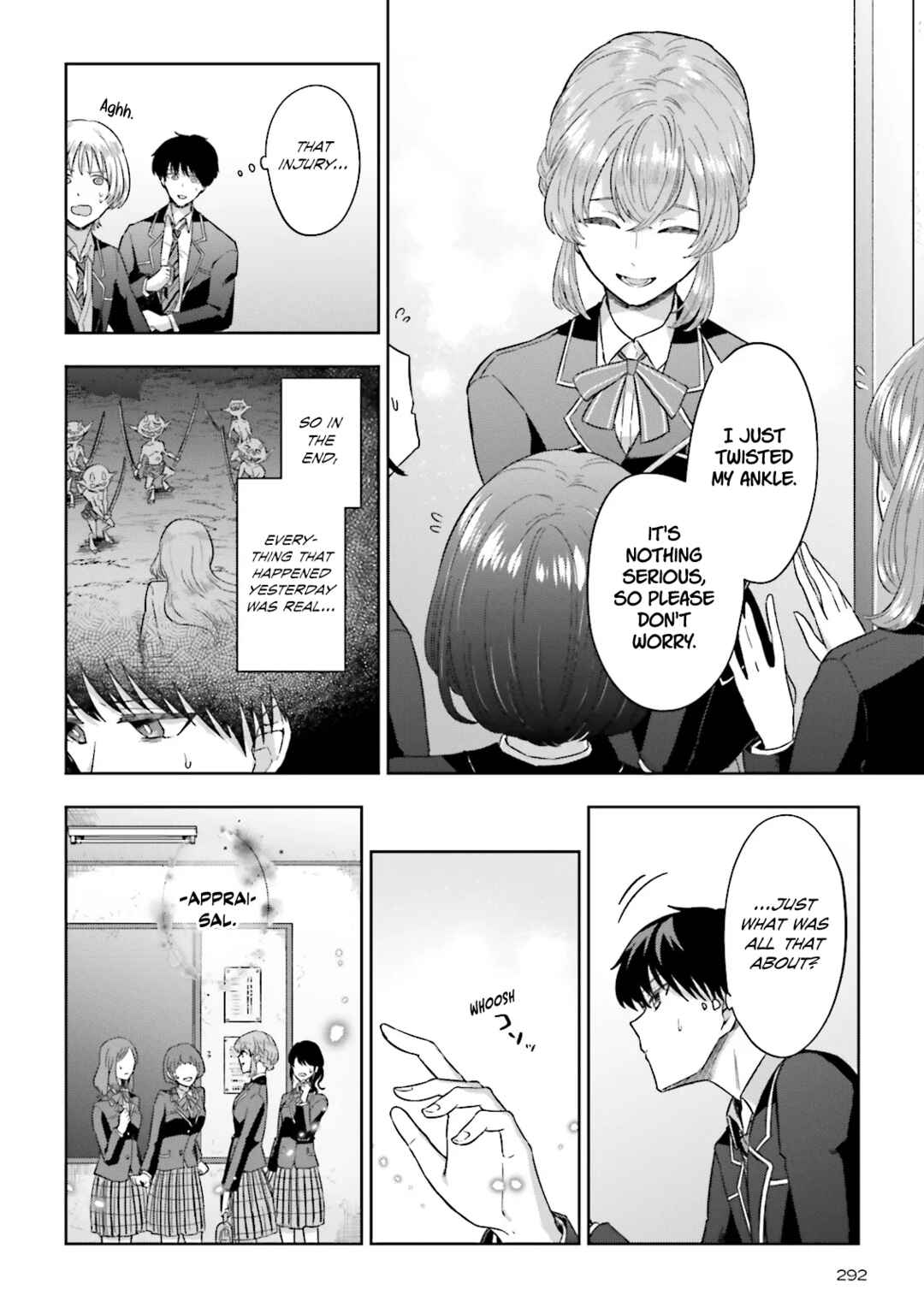 Page 4 Chapter 8 Classmate wa Isekai de Yuusha ni Natta kedo, Ore dake Gendai Nihon ni Okizari ni Narimashita