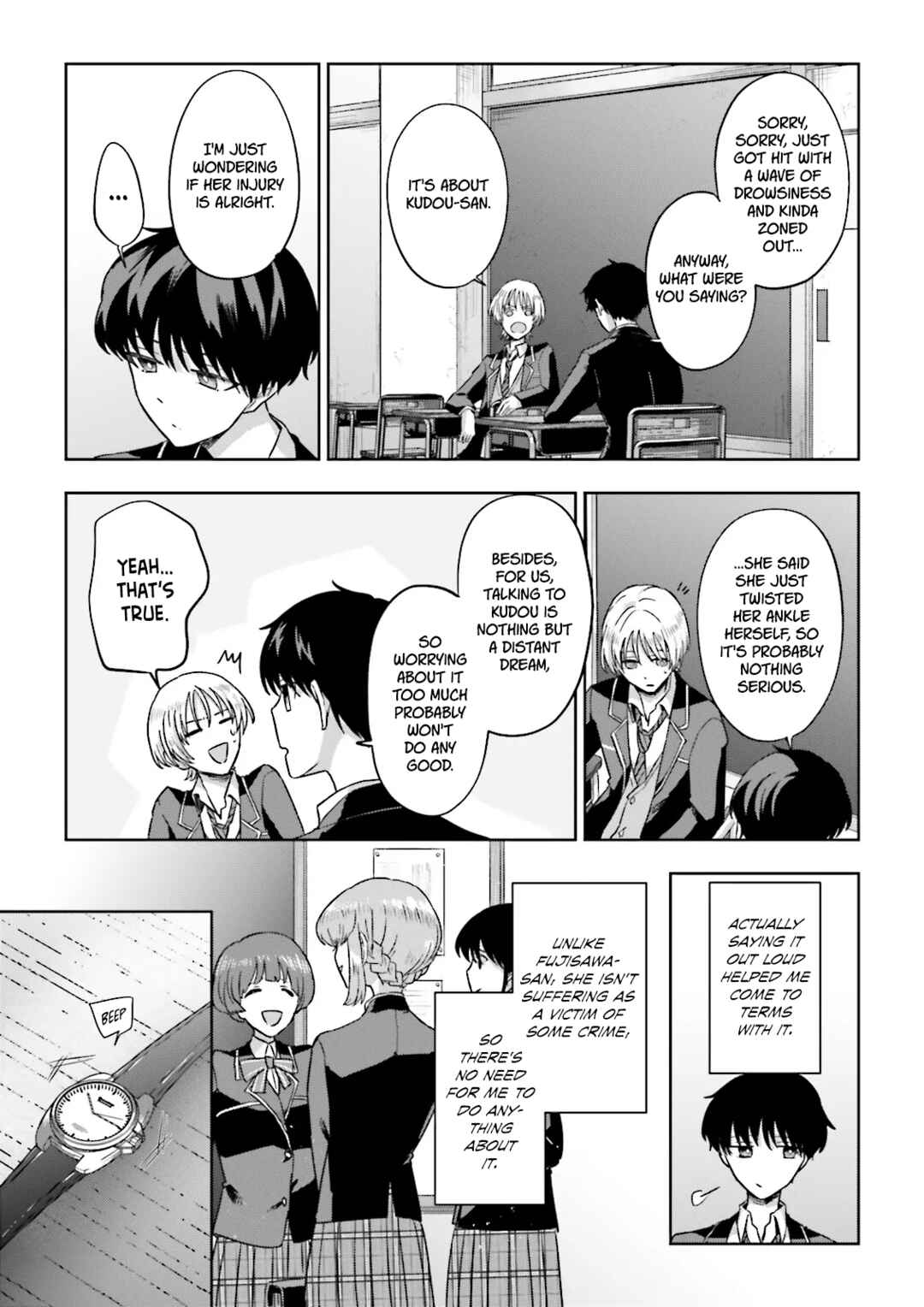 Page 8 Chapter 8 Classmate wa Isekai de Yuusha ni Natta kedo, Ore dake Gendai Nihon ni Okizari ni Narimashita