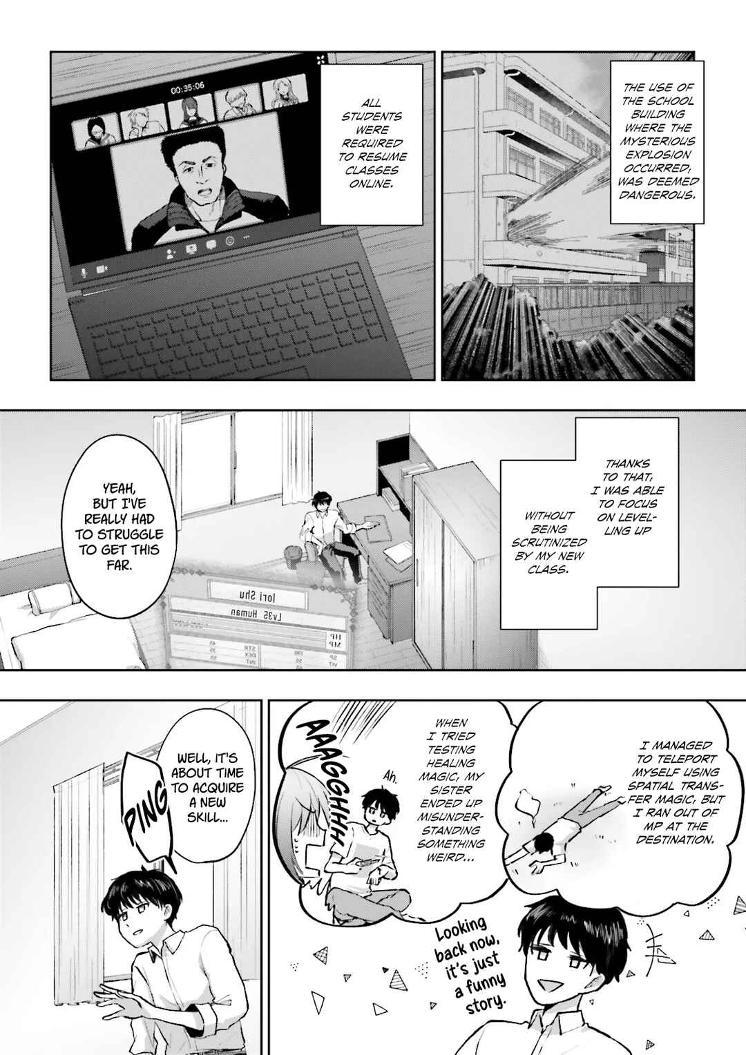 Page 4 Chapter 3.2 Classmate wa Isekai de Yuusha ni Natta kedo, Ore dake Gendai Nihon ni Okizari ni Narimashita