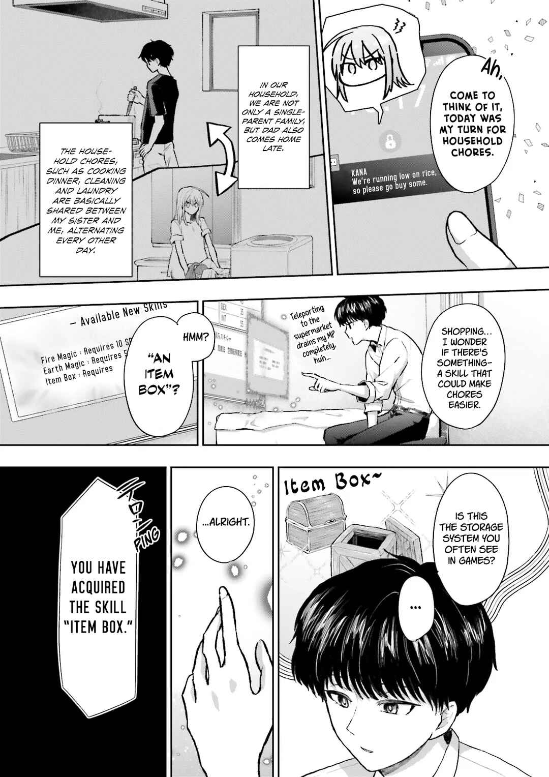 Page 5 Chapter 3.2 Classmate wa Isekai de Yuusha ni Natta kedo, Ore dake Gendai Nihon ni Okizari ni Narimashita