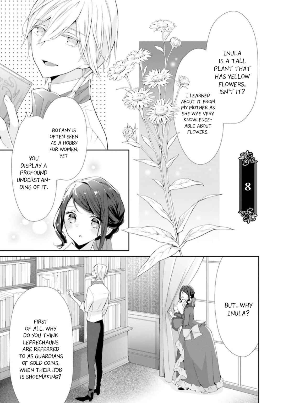 Page 1 Chapter 8 Blue Rose Antique no Shoukoujo