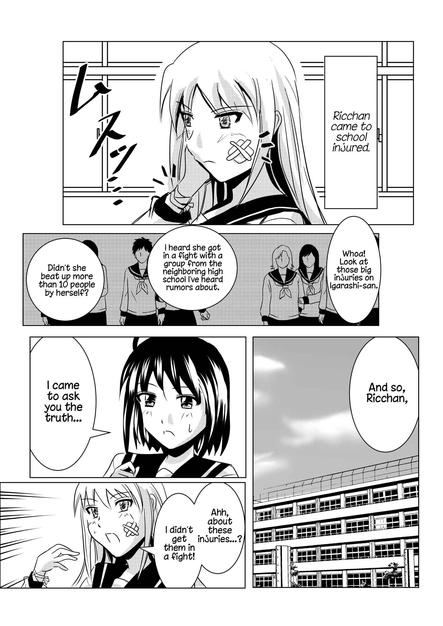 Page 1 Chapter 3 Delinquent Girl and Class Rep