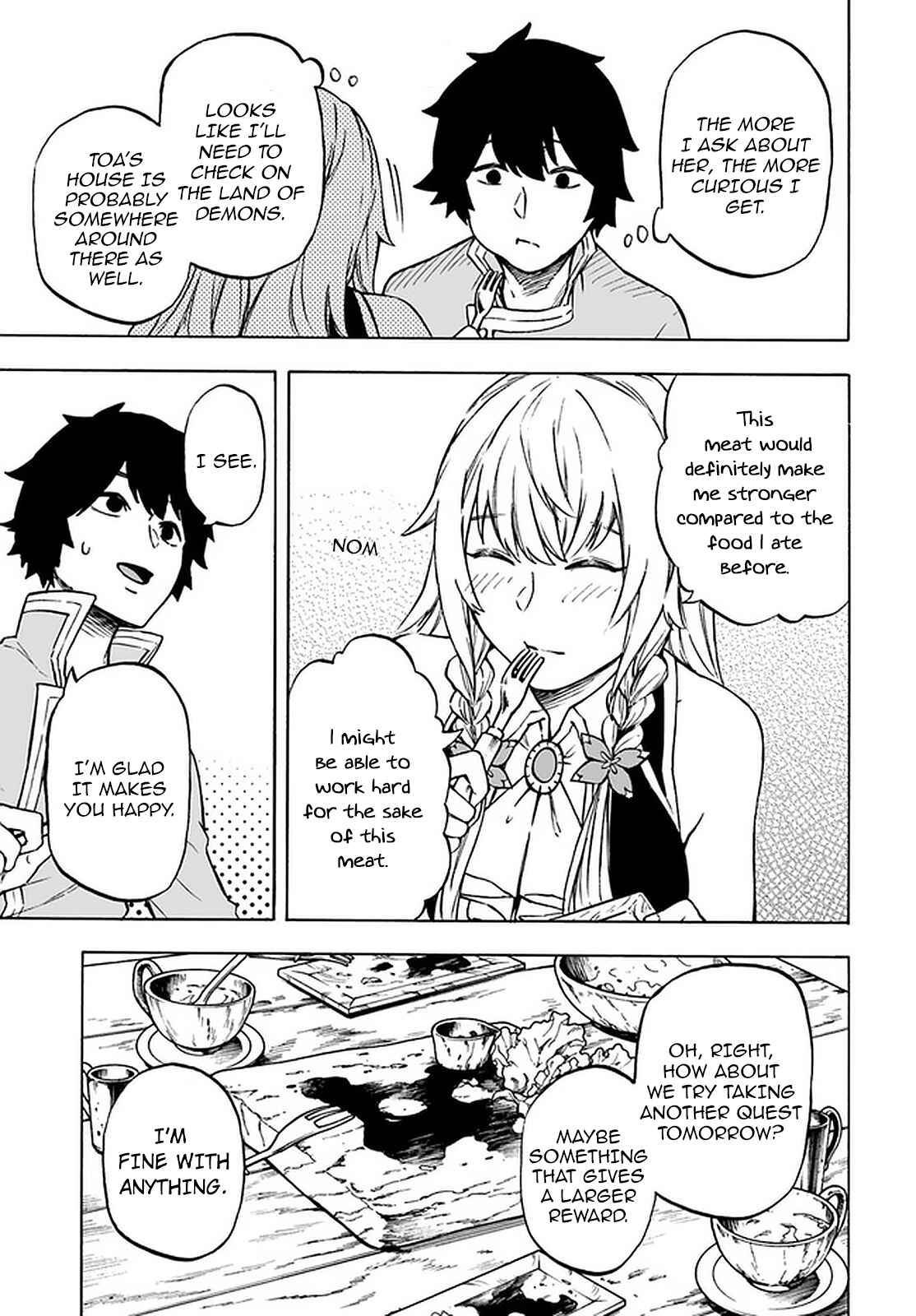 Page 3 Chapter 8.2 Nito no Taidana Isekai Shoukougun ~Saijaku Shoku Healer nano ni Saikyou wa Cheat desu ka?~