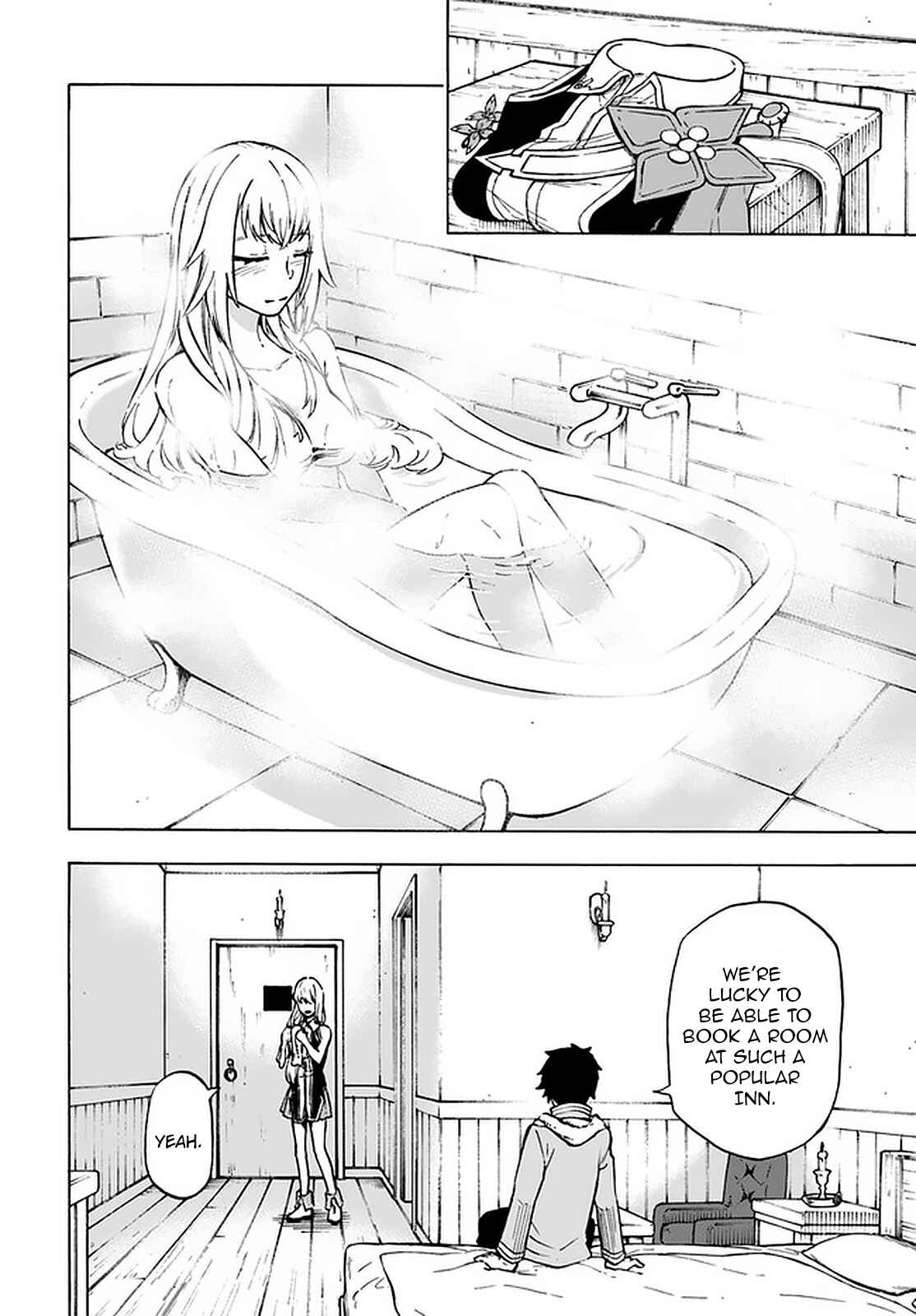 Page 4 Chapter 8.2 Nito no Taidana Isekai Shoukougun ~Saijaku Shoku Healer nano ni Saikyou wa Cheat desu ka?~