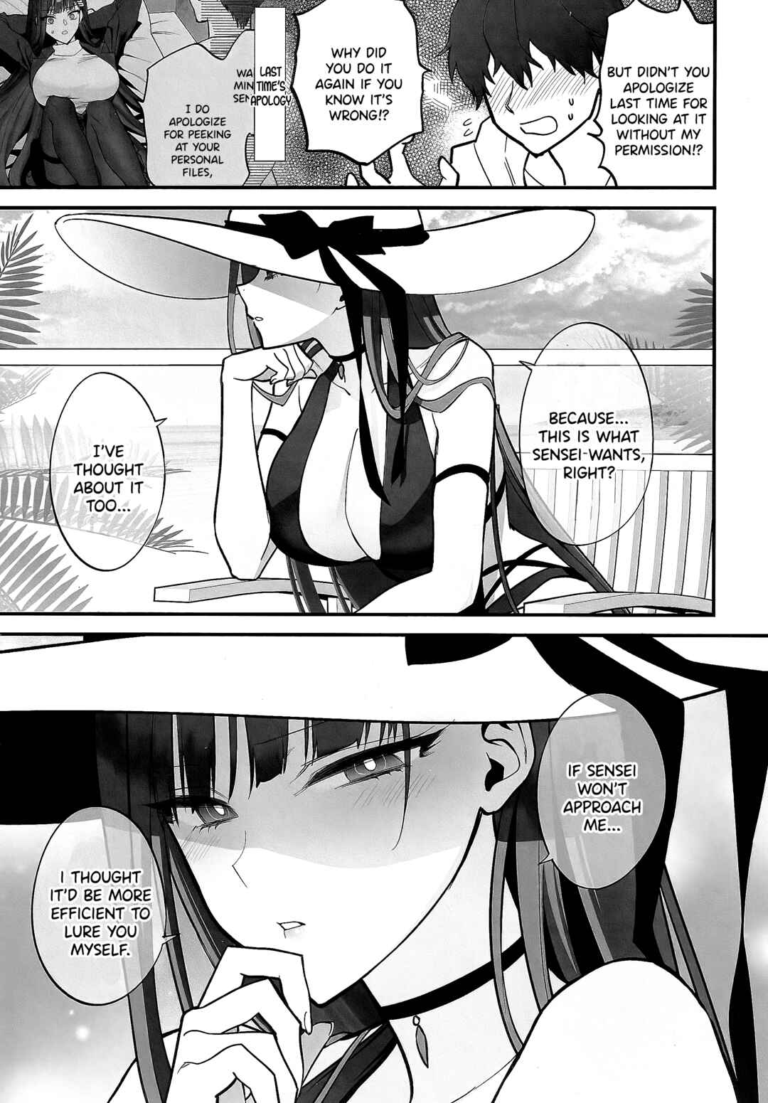 Page 7 Chapter Unknown_e0db Blue Archive - BEACHFRONTS DREAM (Doujinshi)