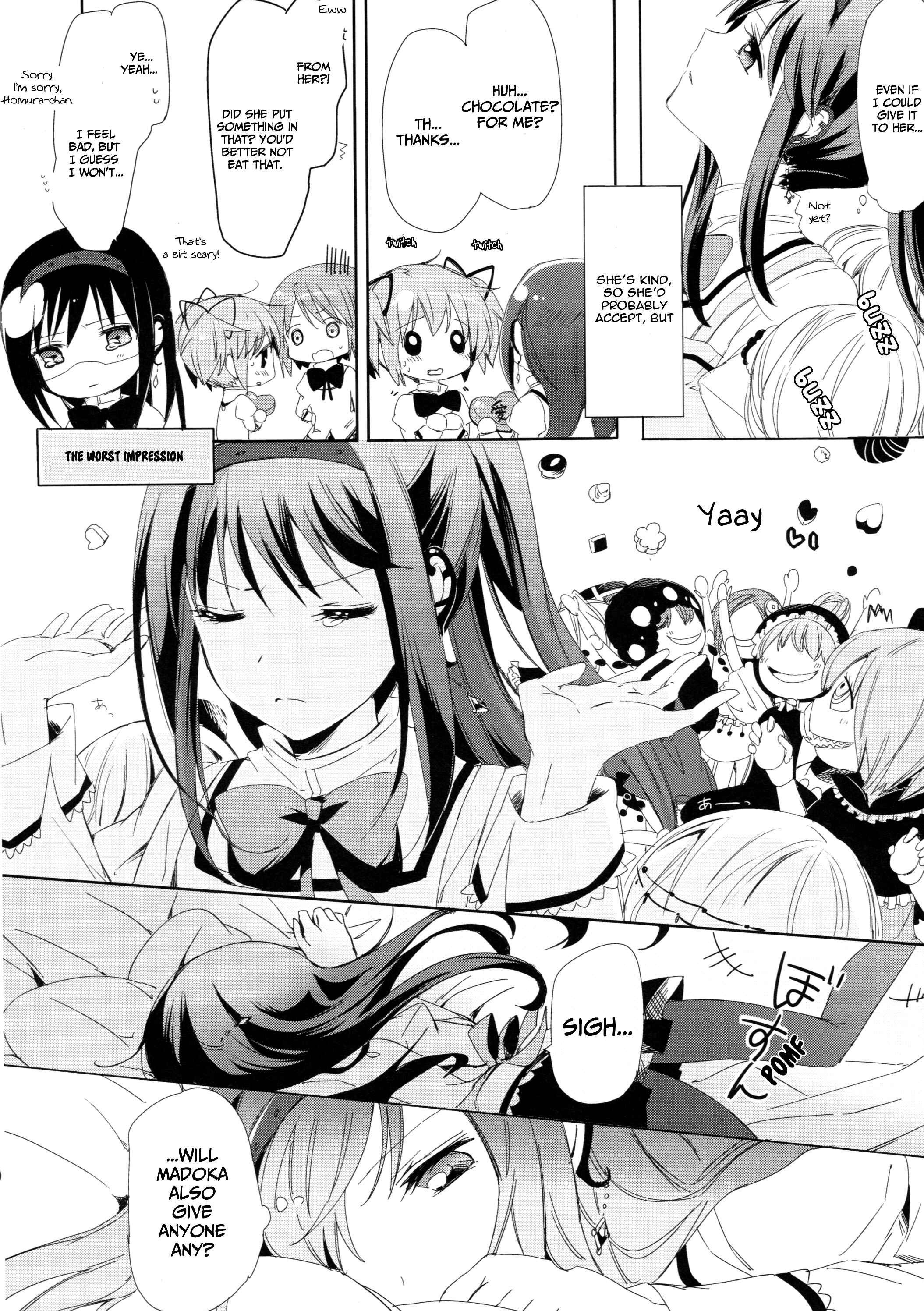 Page 9 Chapter Unknown_4785 Mahou Shoujo Madoka★Magica - Melting Inside the Schoolbag (Doujinshi)