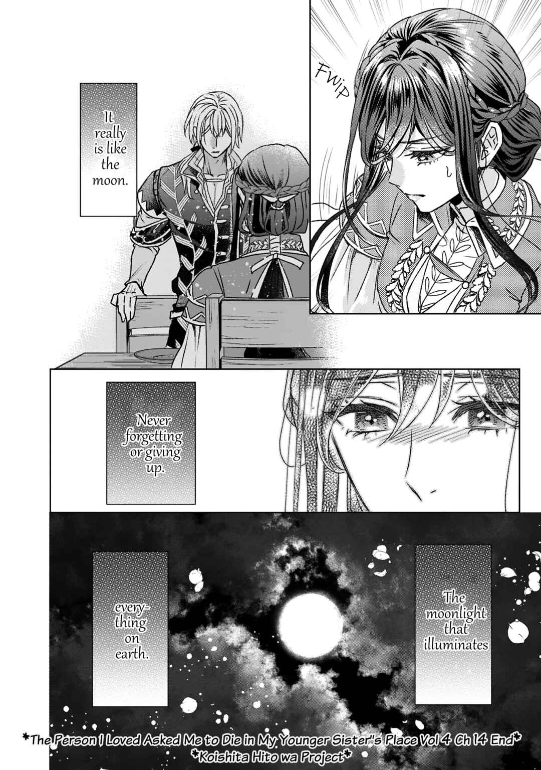 Page 36 Chapter 14 Koishita Hito wa, Imouto no Kawari ni Shindekure to Itta