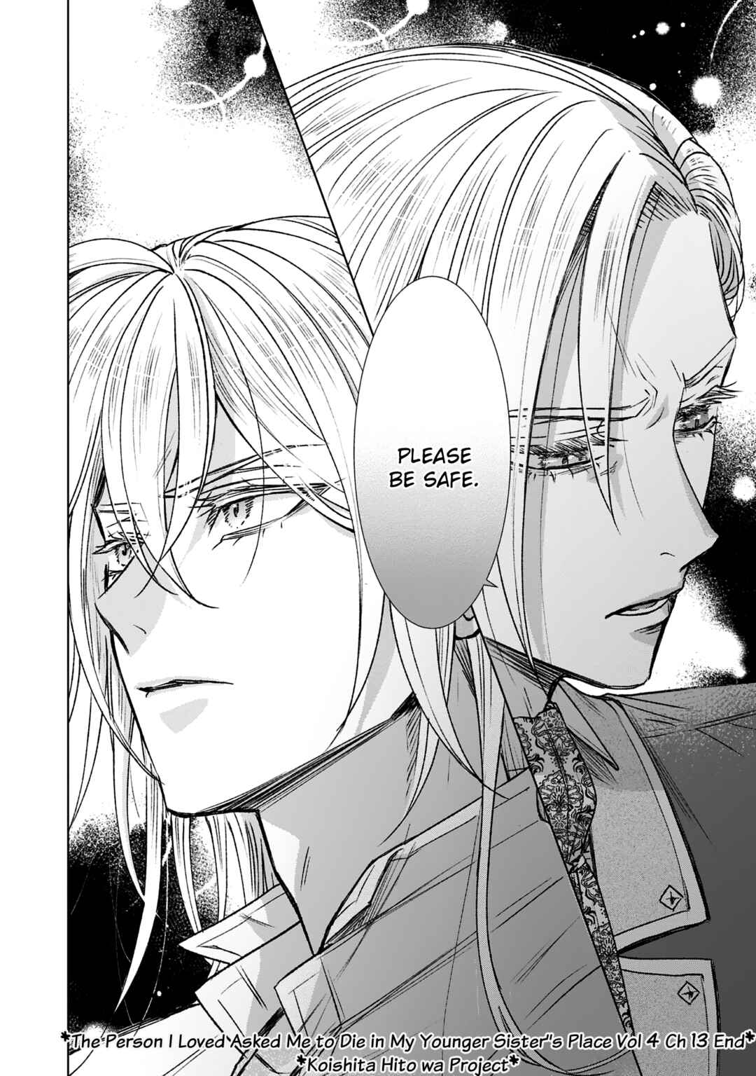 Page 40 Chapter 13 Koishita Hito wa, Imouto no Kawari ni Shindekure to Itta