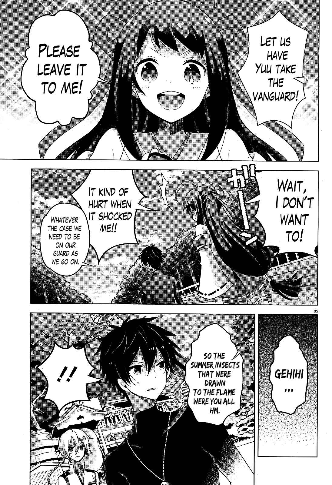 Page 5 Chapter 7 Occult Maiden - Hishou - Oni wo Tsugu Shounen