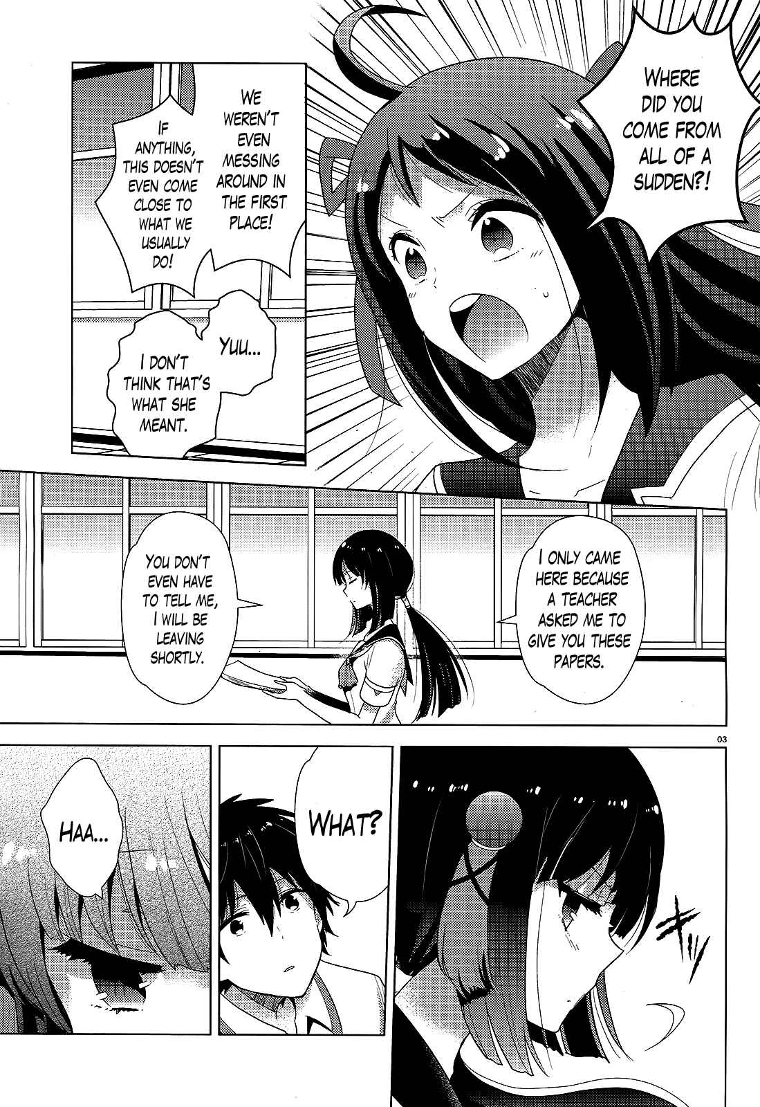 Page 3 Chapter 3 Occult Maiden - Hishou - Oni wo Tsugu Shounen