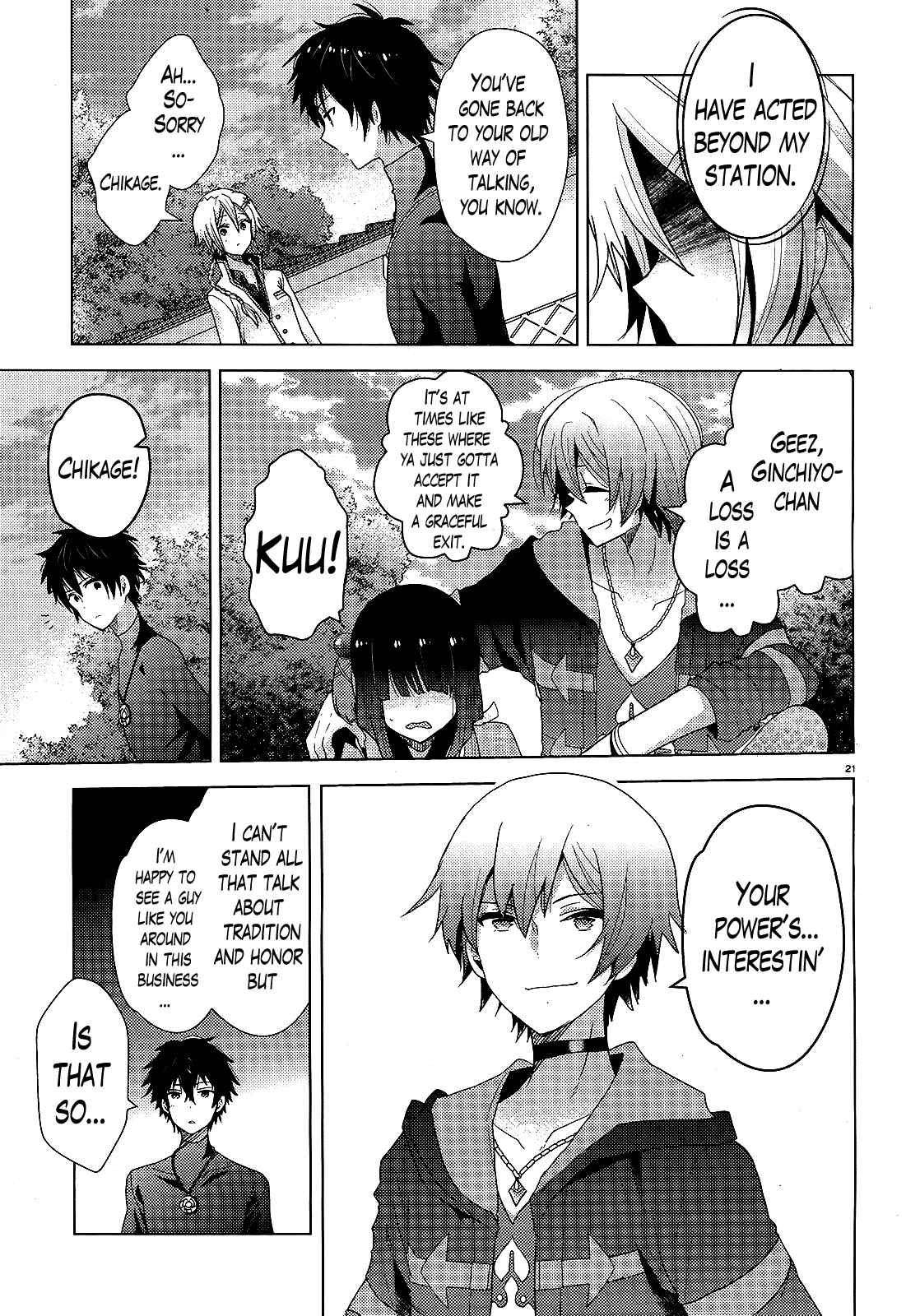 Page 21 Chapter 4 Occult Maiden - Hishou - Oni wo Tsugu Shounen