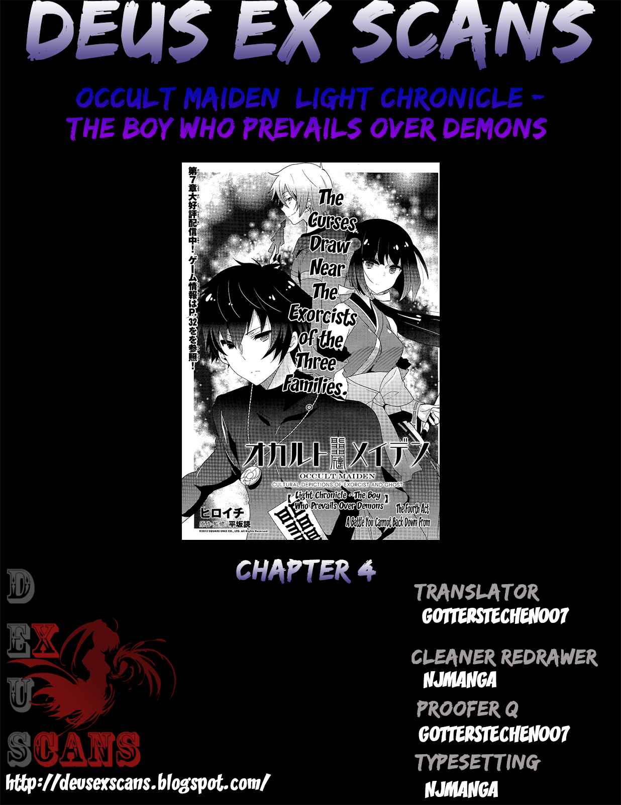 Page 25 Chapter 4 Occult Maiden - Hishou - Oni wo Tsugu Shounen