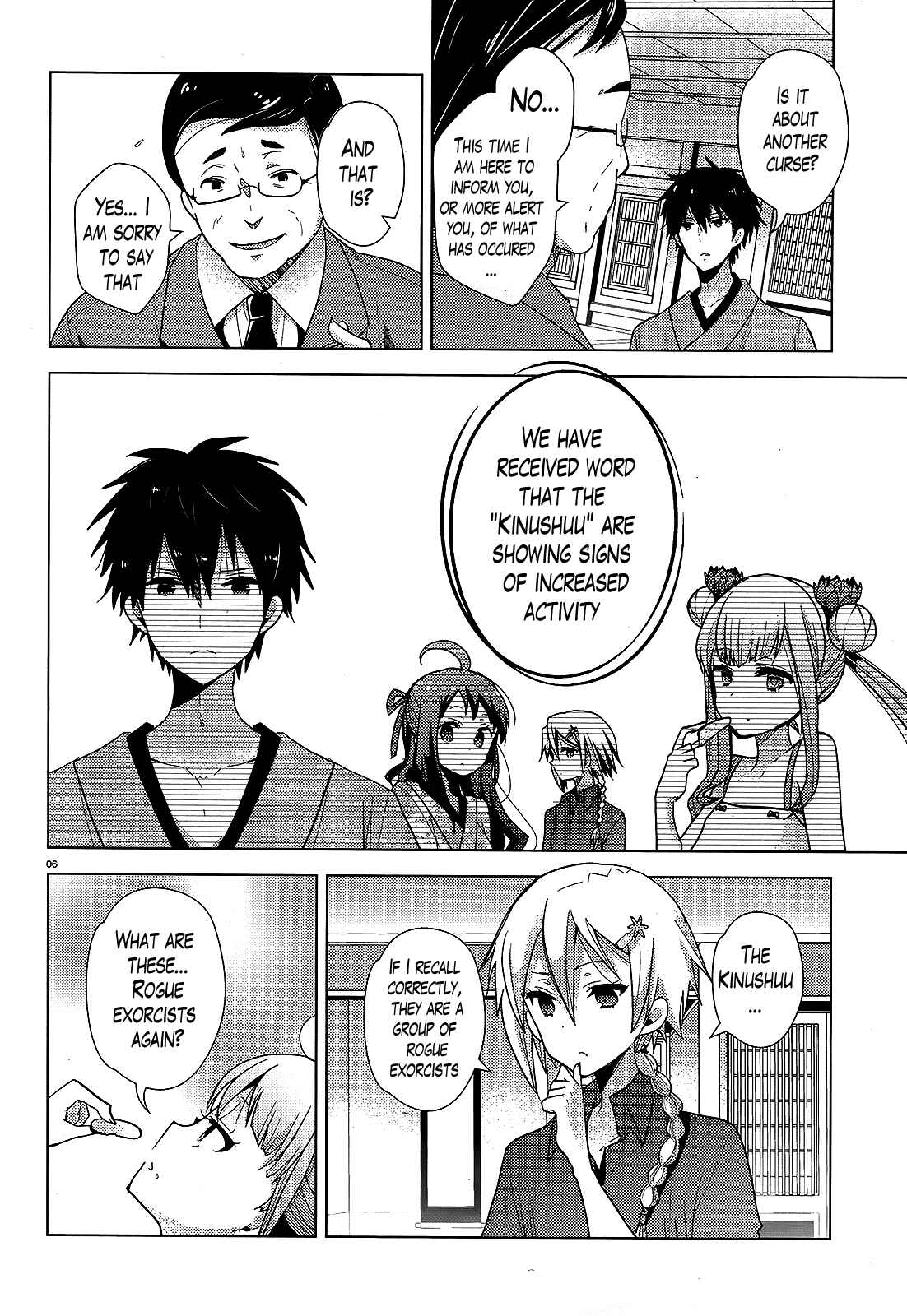 Page 6 Chapter 2 Occult Maiden - Hishou - Oni wo Tsugu Shounen