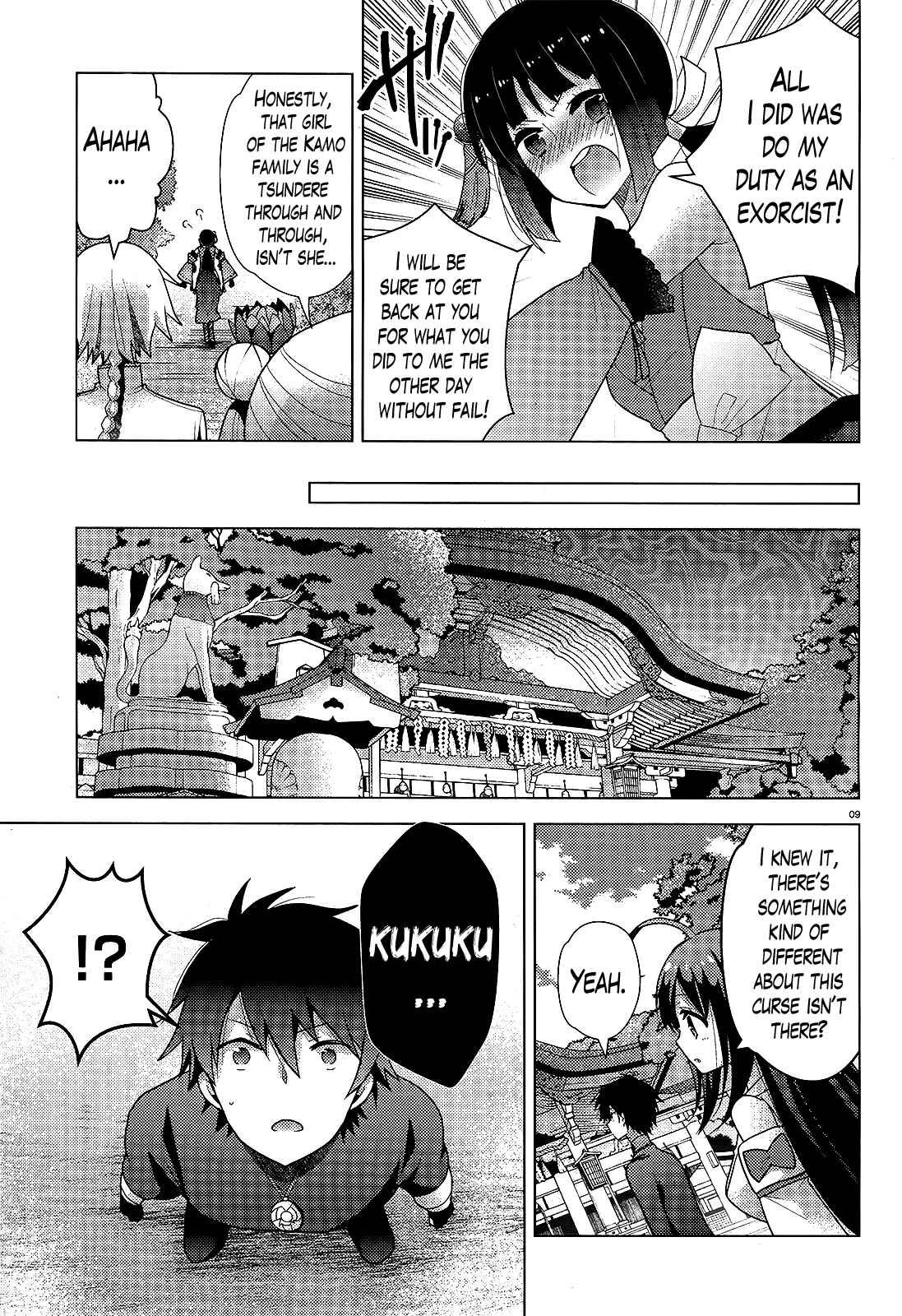 Page 9 Chapter 5 Occult Maiden - Hishou - Oni wo Tsugu Shounen