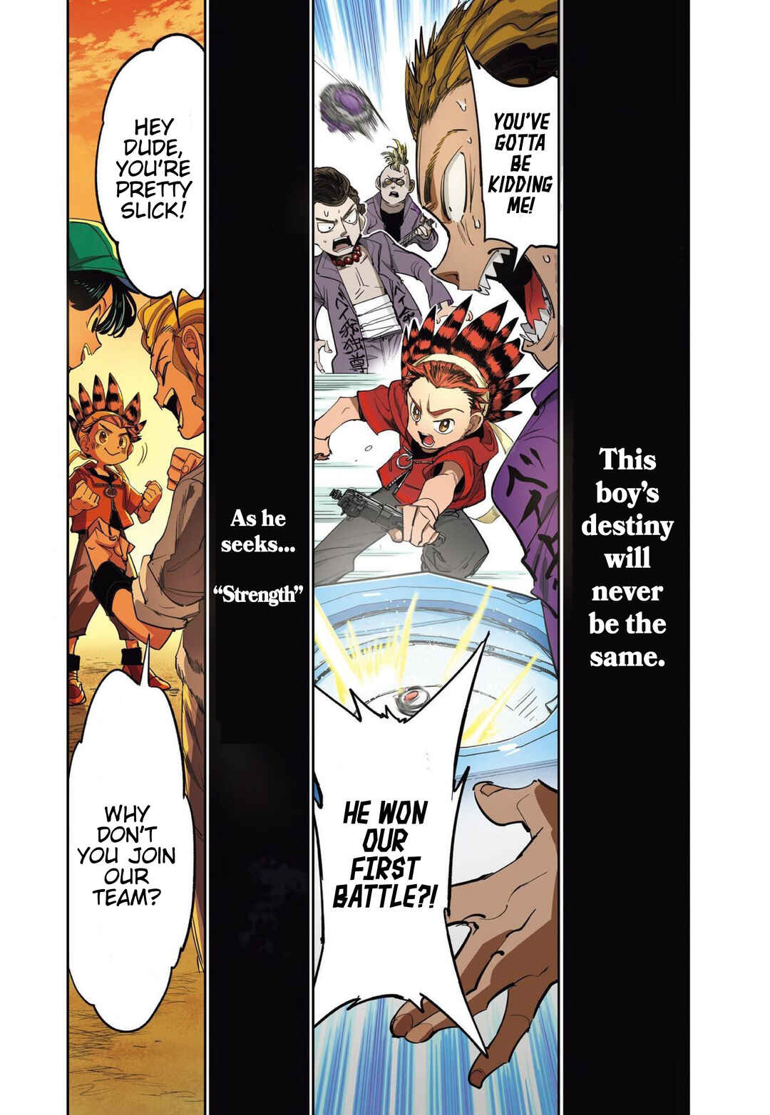 Page 2 Chapter 0 Beyblade X