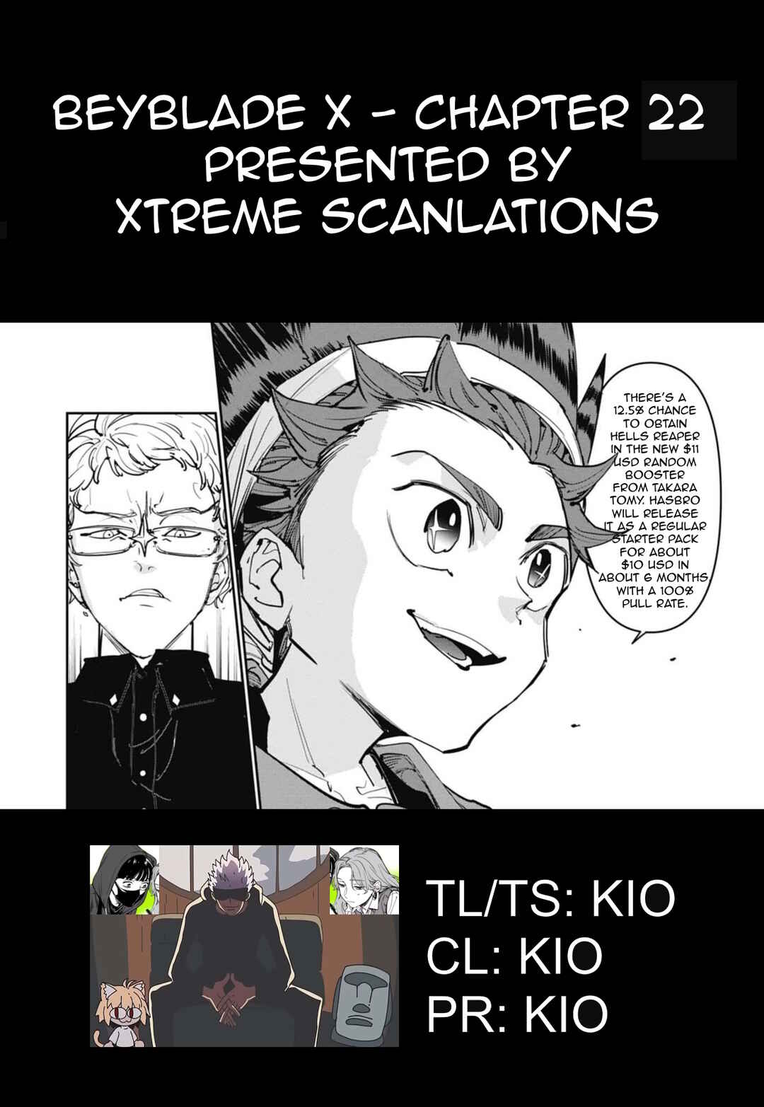 Page 33 Chapter 22 Beyblade X