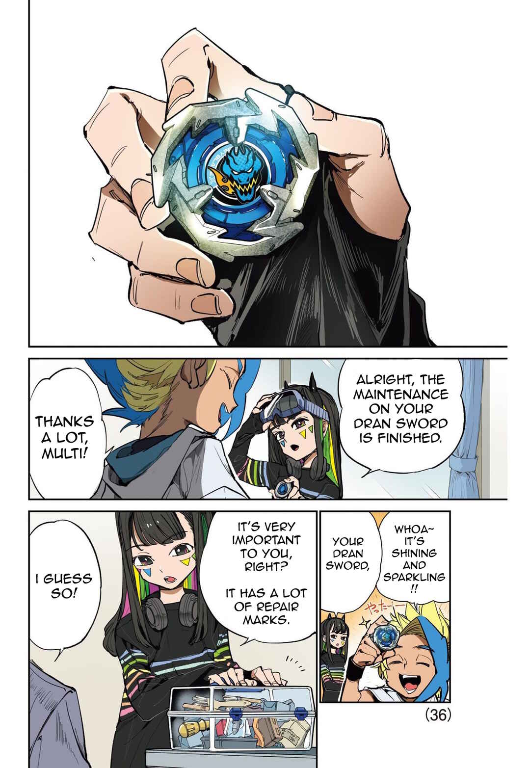 Page 10 Chapter 12.5 Beyblade X