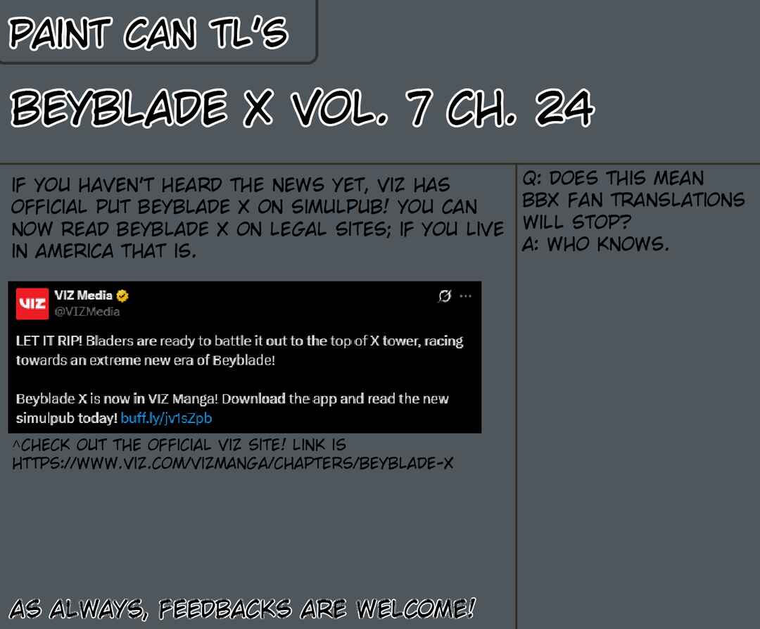 Page 32 Chapter 24 Beyblade X