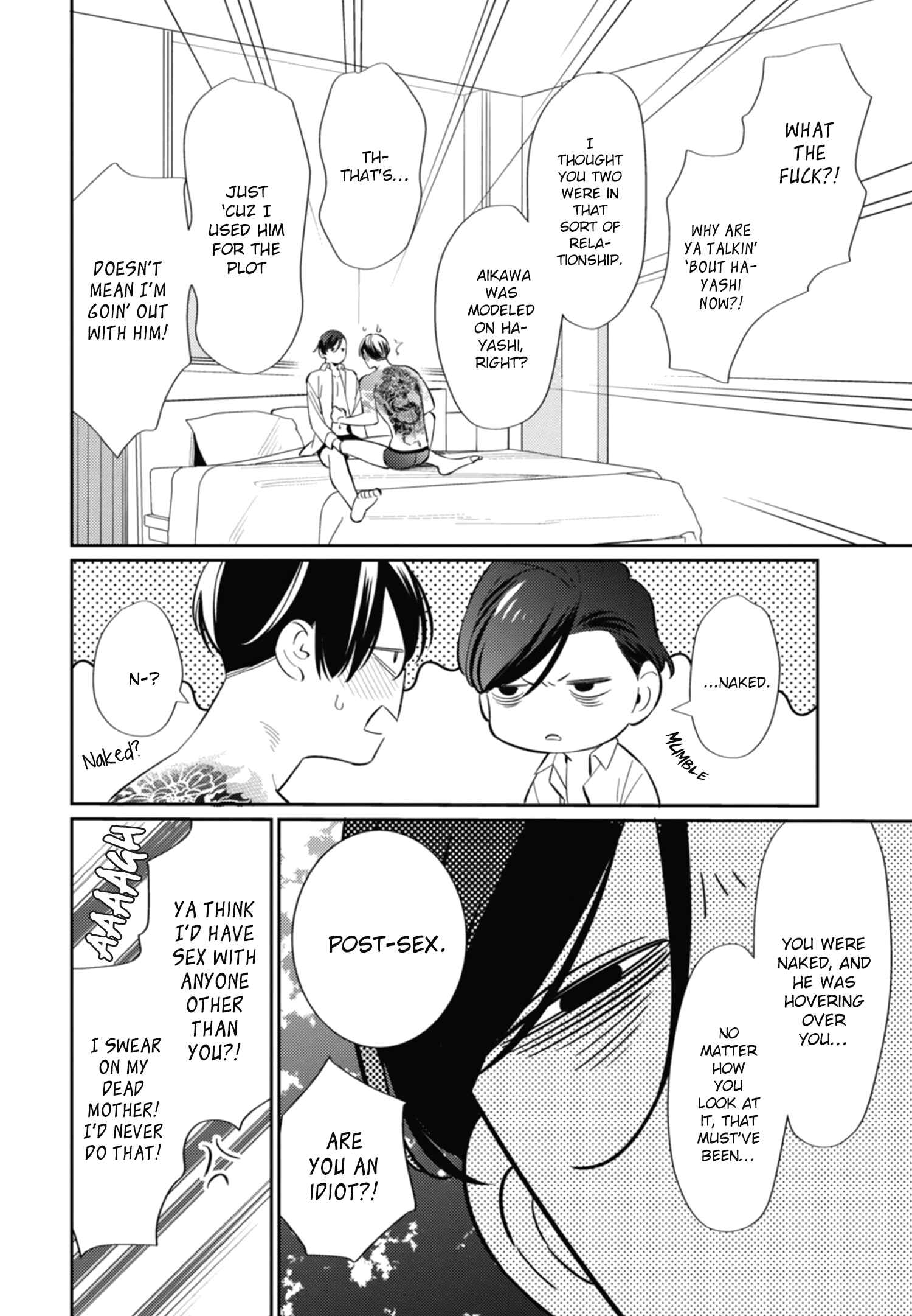 Page 15 Chapter 7 Moto Yakuza ga BL Sakka ni Nattarashii.