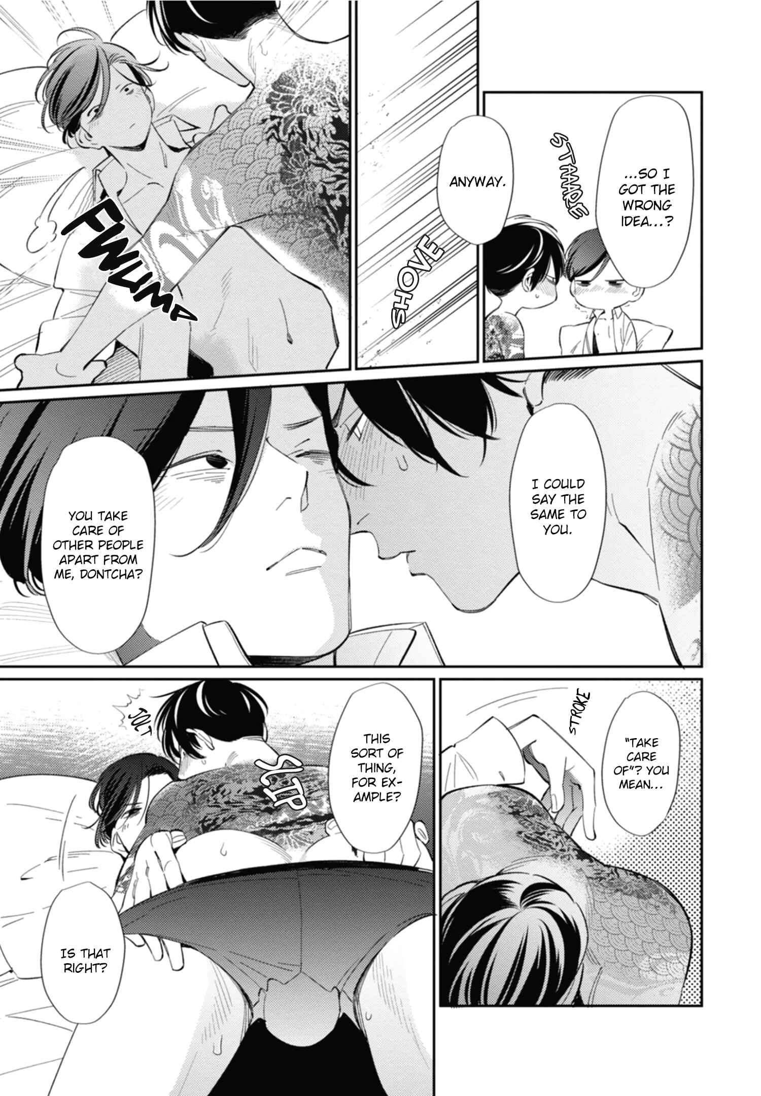 Page 16 Chapter 7 Moto Yakuza ga BL Sakka ni Nattarashii.