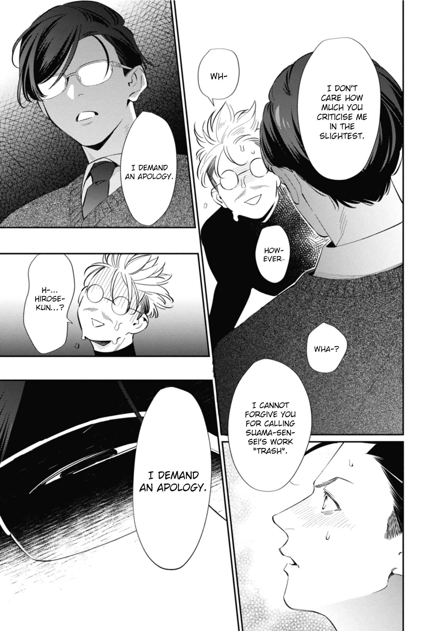 Page 8 Chapter 7 Moto Yakuza ga BL Sakka ni Nattarashii.