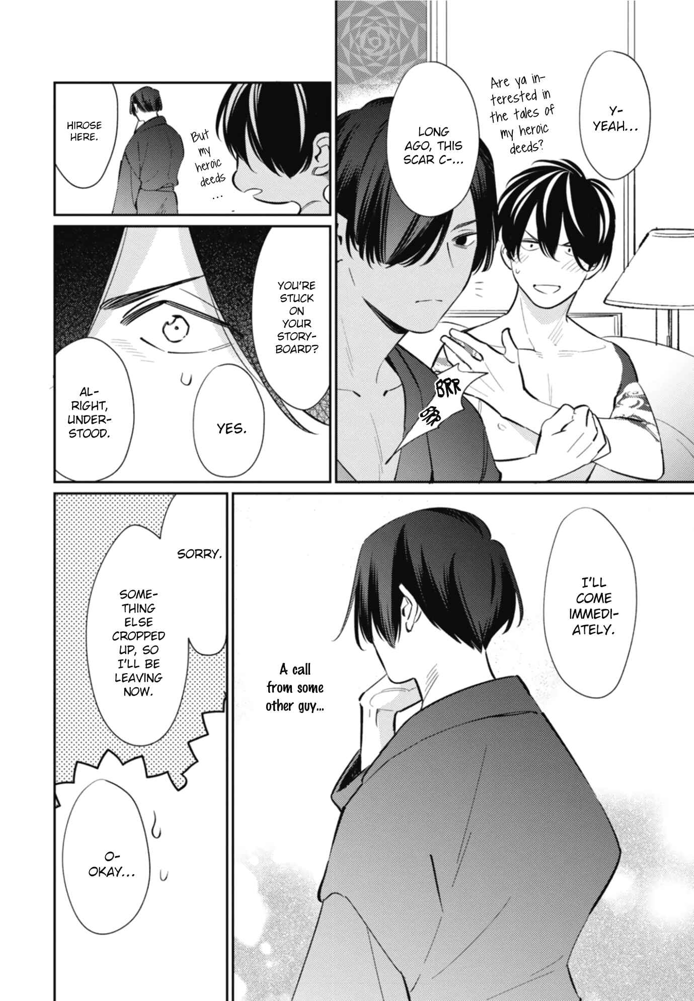 Page 19 Chapter 4 Moto Yakuza ga BL Sakka ni Nattarashii.
