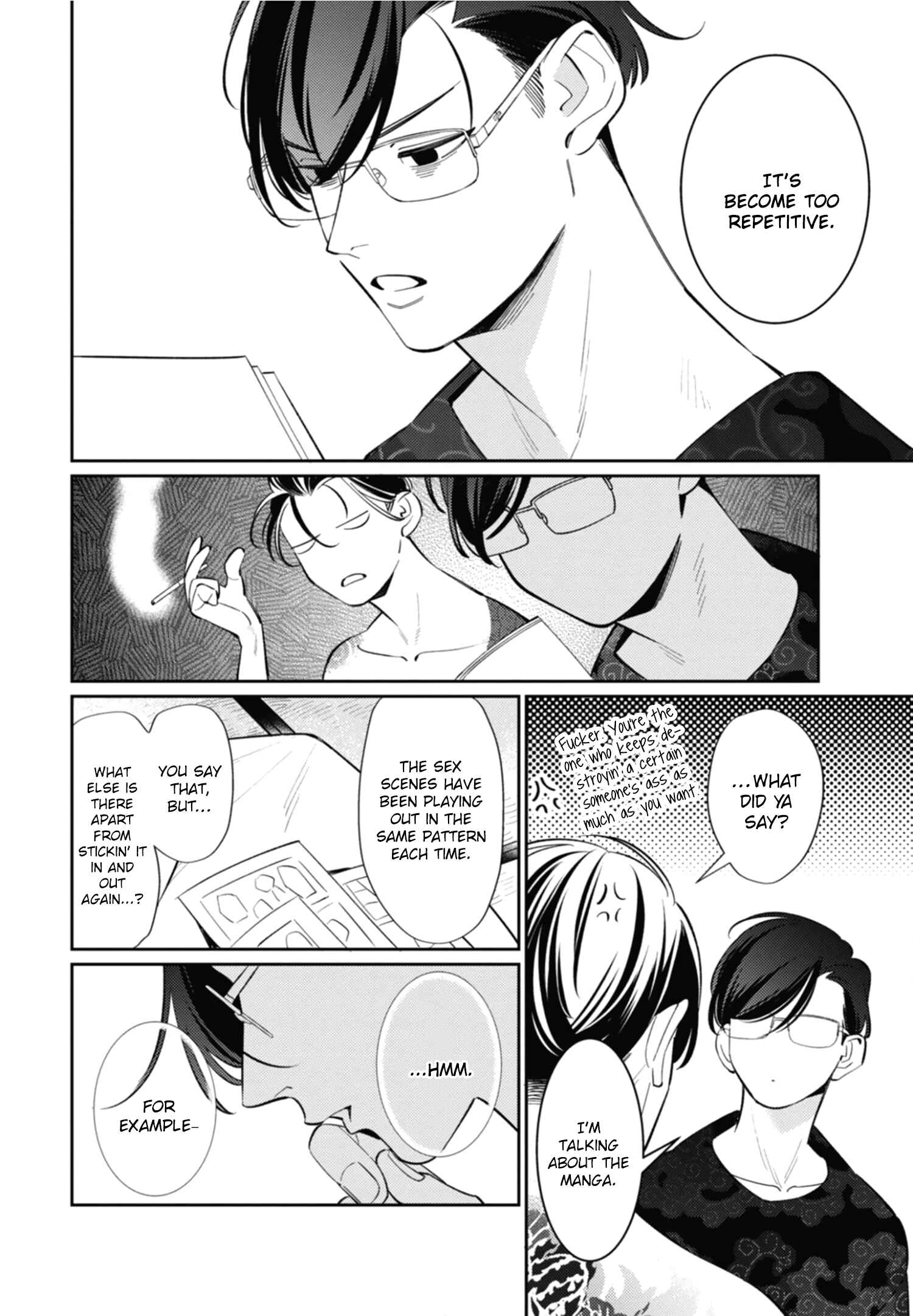 Page 5 Chapter 7.5 Moto Yakuza ga BL Sakka ni Nattarashii.