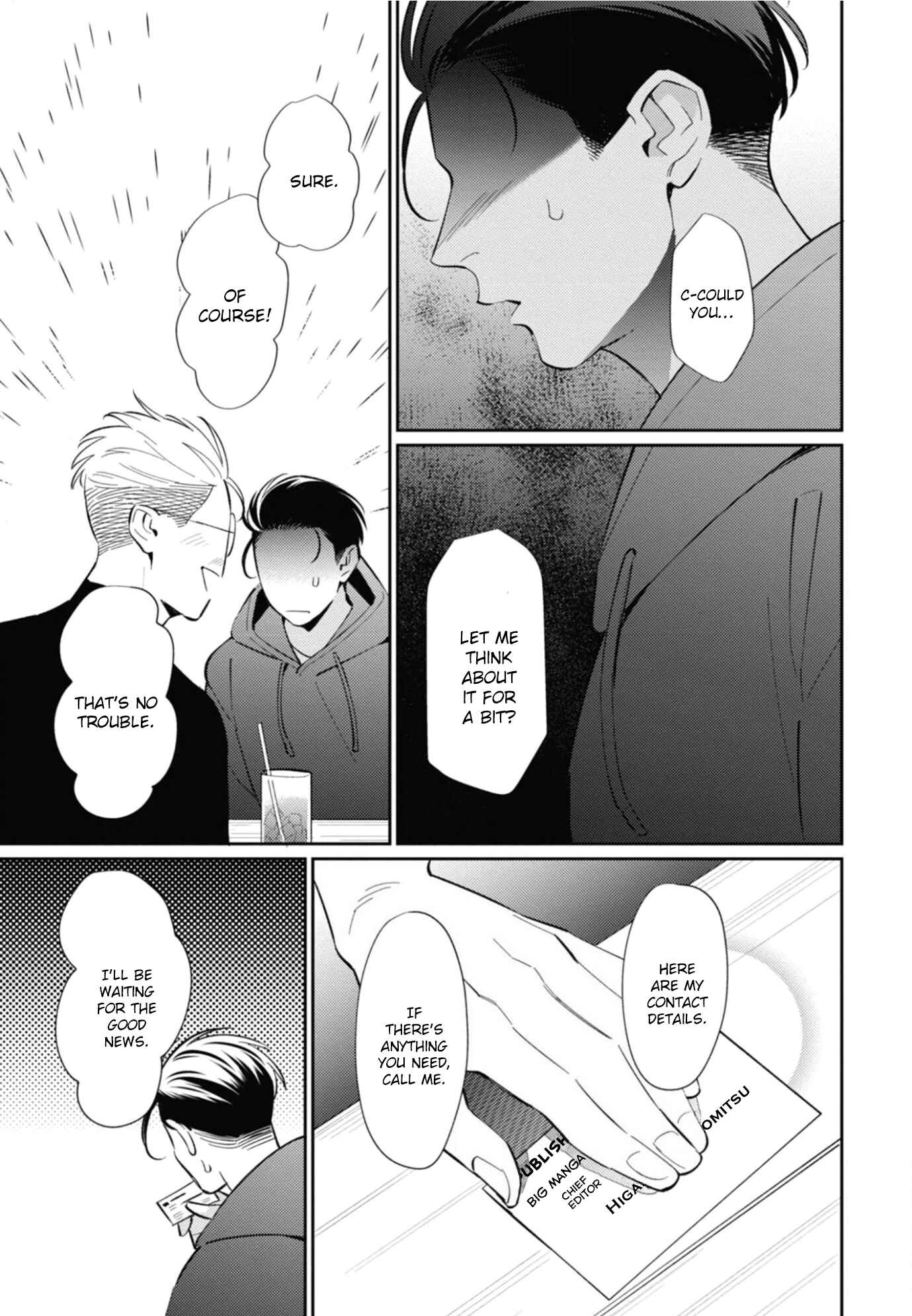 Page 8 Chapter 6 Moto Yakuza ga BL Sakka ni Nattarashii.