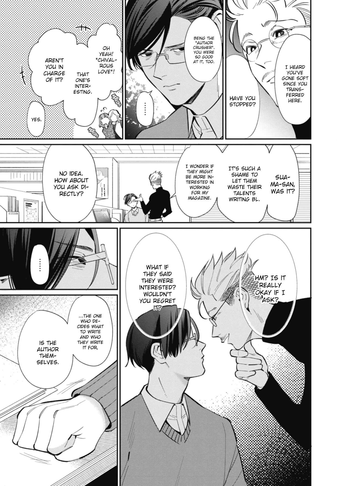 Page 6 Chapter 5 Moto Yakuza ga BL Sakka ni Nattarashii.