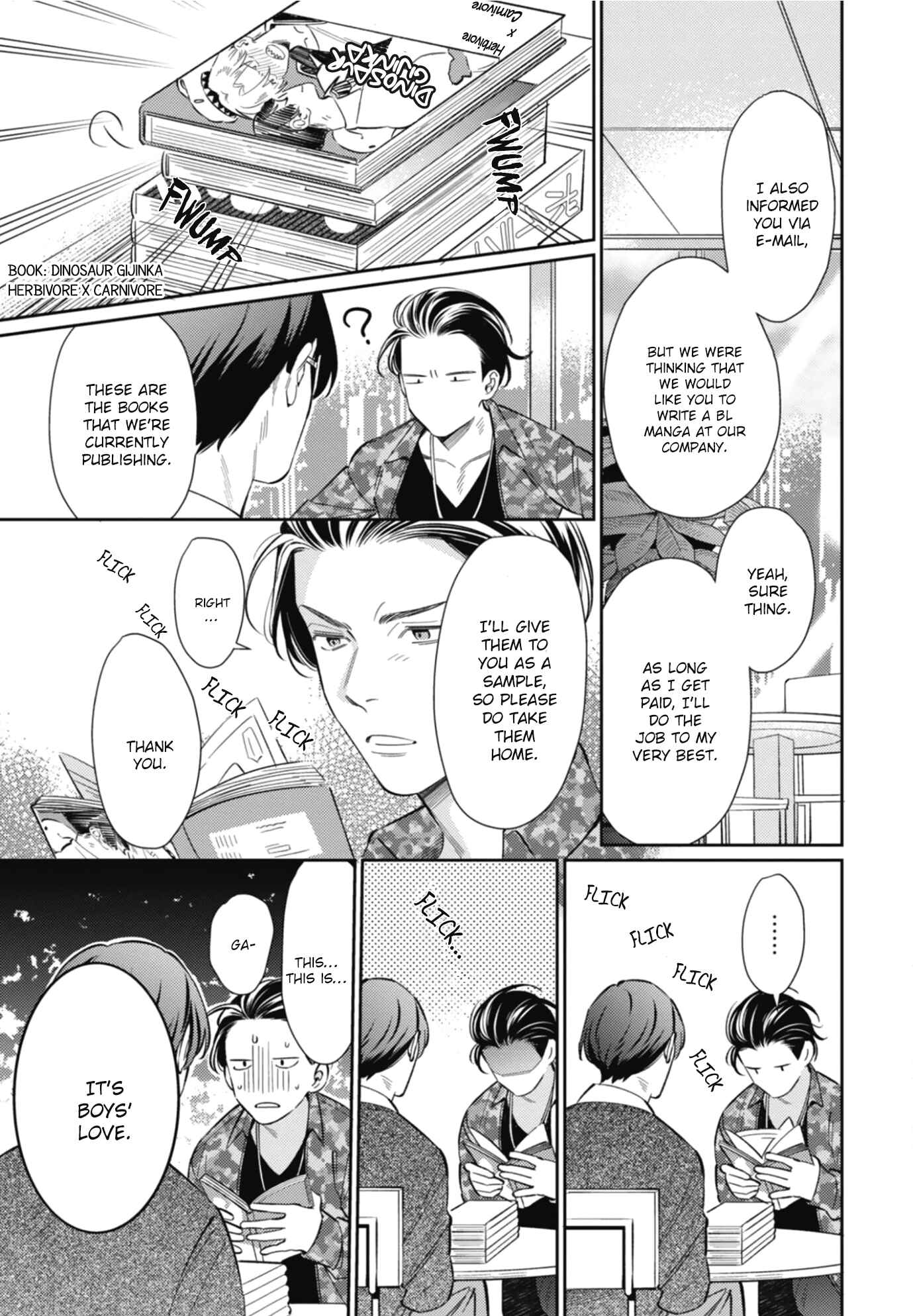 Page 24 Chapter 1 Moto Yakuza ga BL Sakka ni Nattarashii.