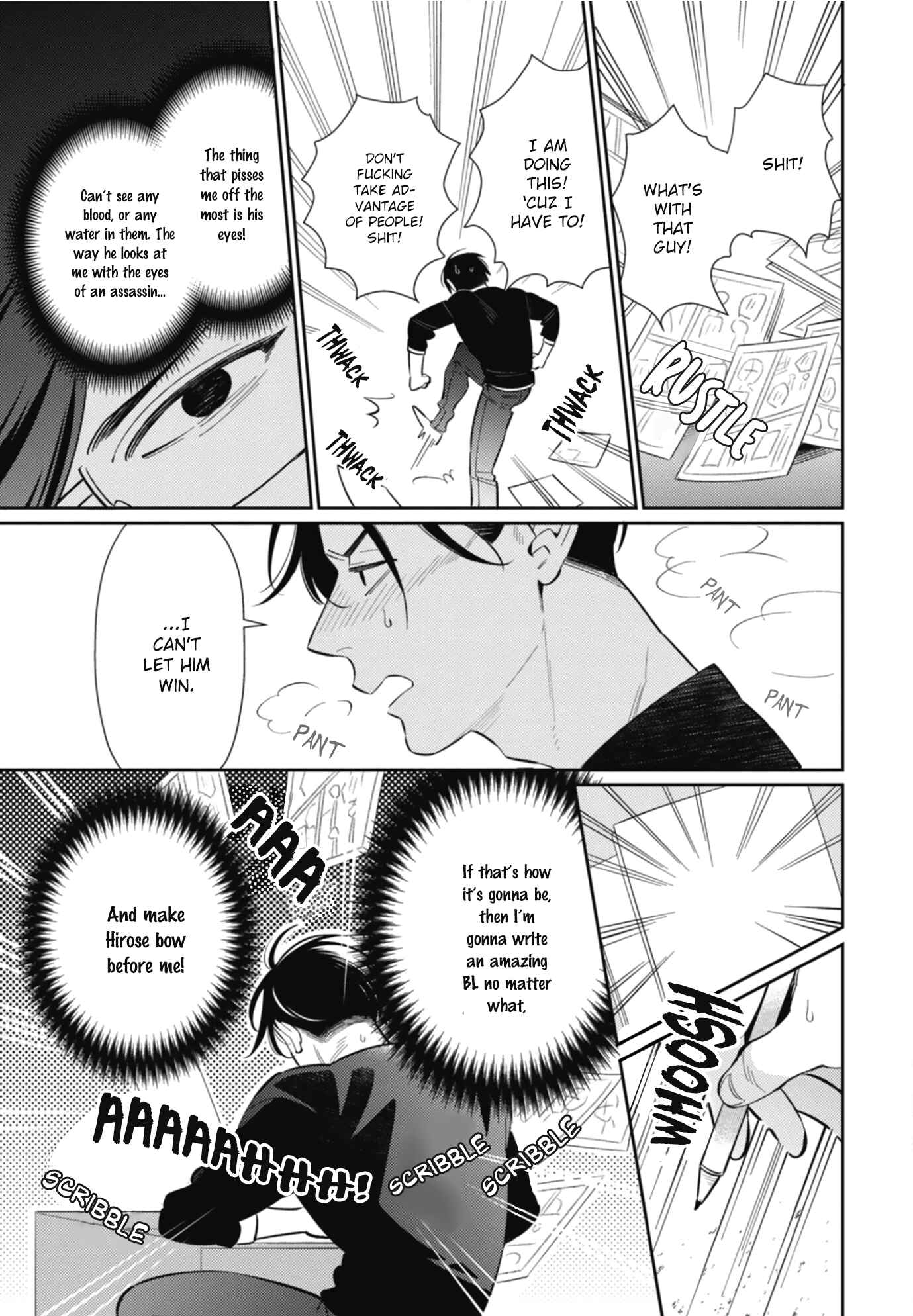 Page 28 Chapter 1 Moto Yakuza ga BL Sakka ni Nattarashii.