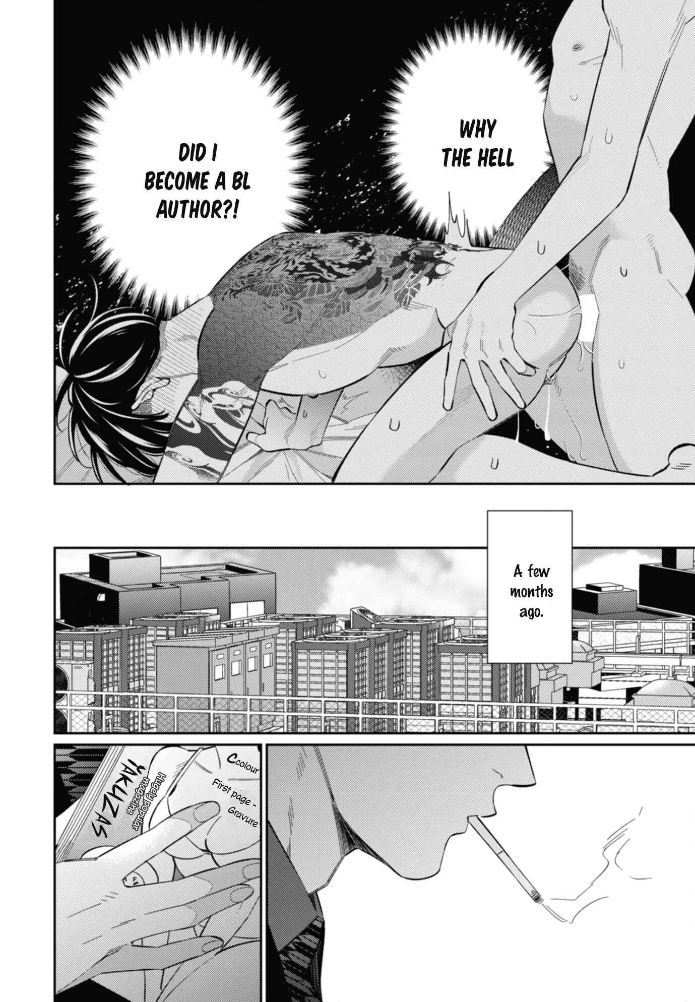 Page 9 Chapter 1 Moto Yakuza ga BL Sakka ni Nattarashii.
