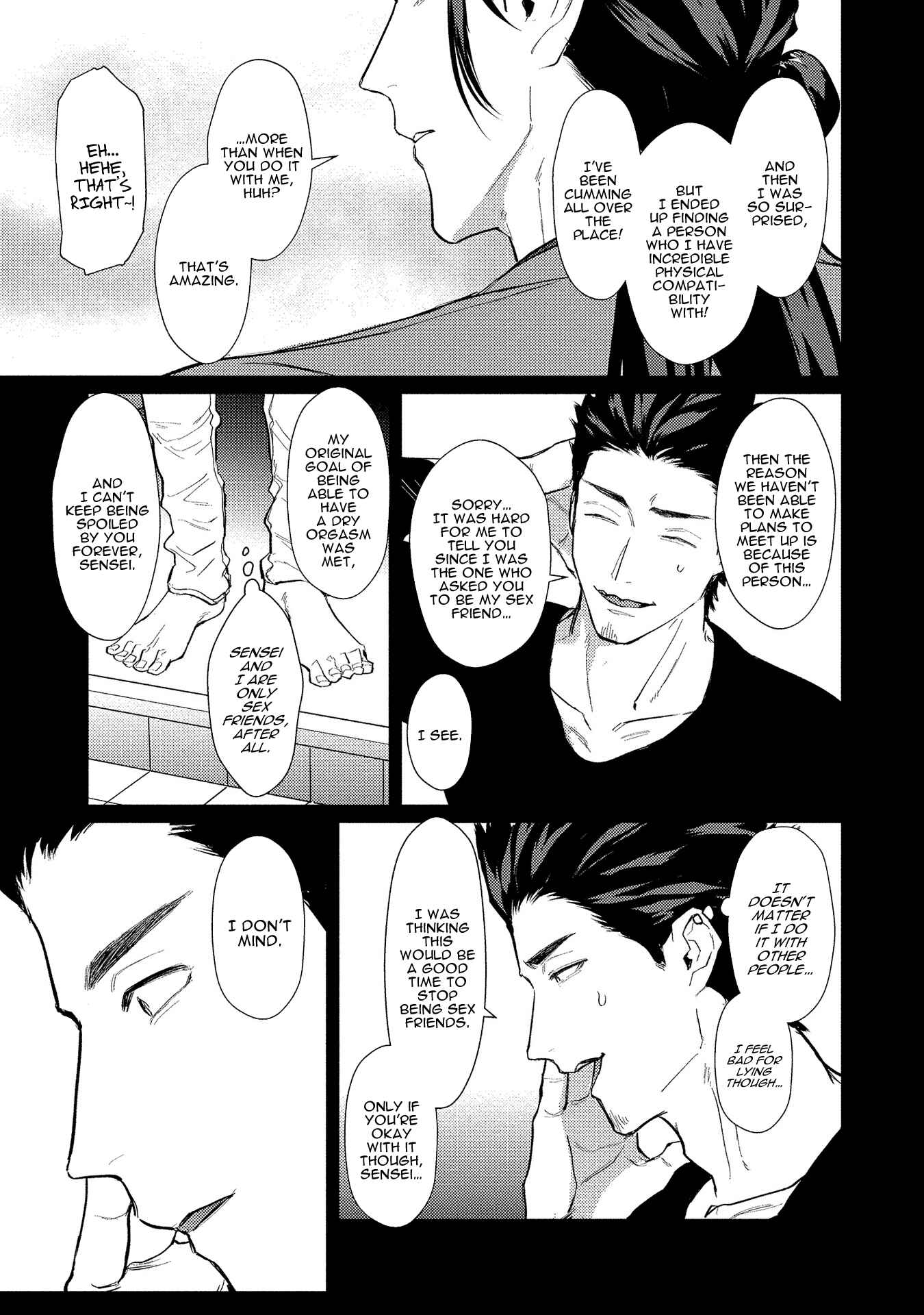 Page 4 Chapter 5 Sensei Shokushin Shite Kudasai