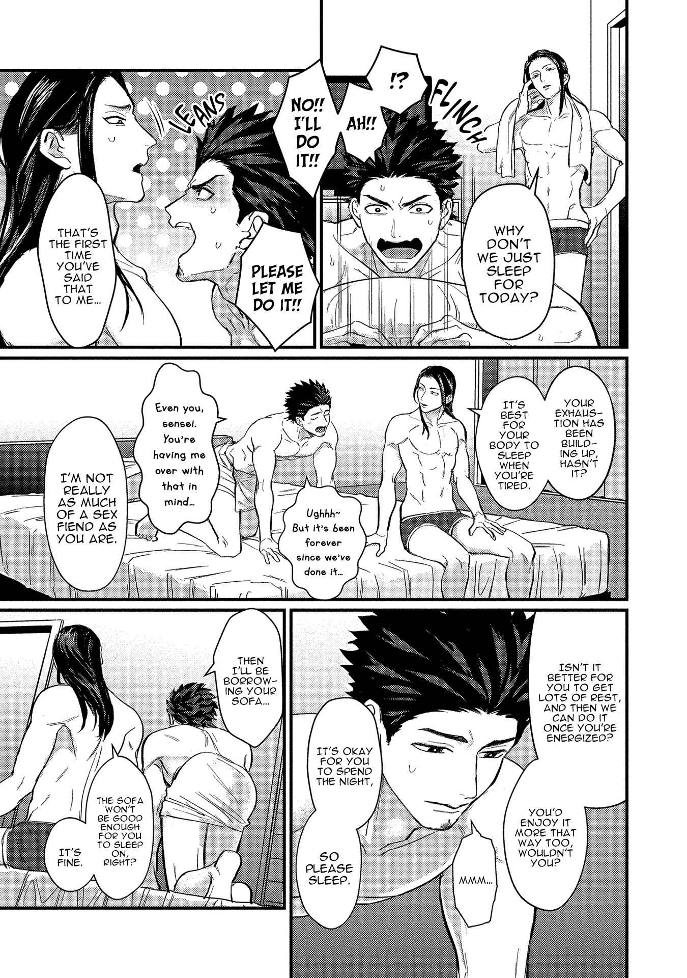 Page 14 Chapter 3 Sensei Shokushin Shite Kudasai