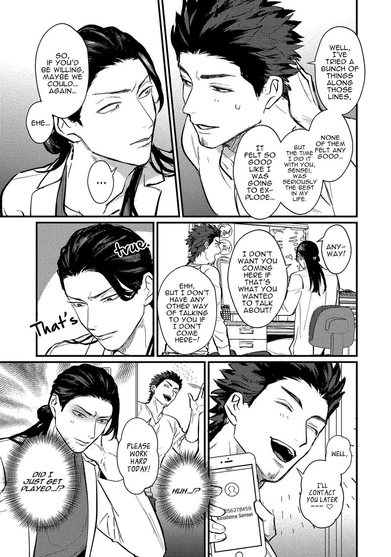 Page 4 Chapter 2 Sensei Shokushin Shite Kudasai
