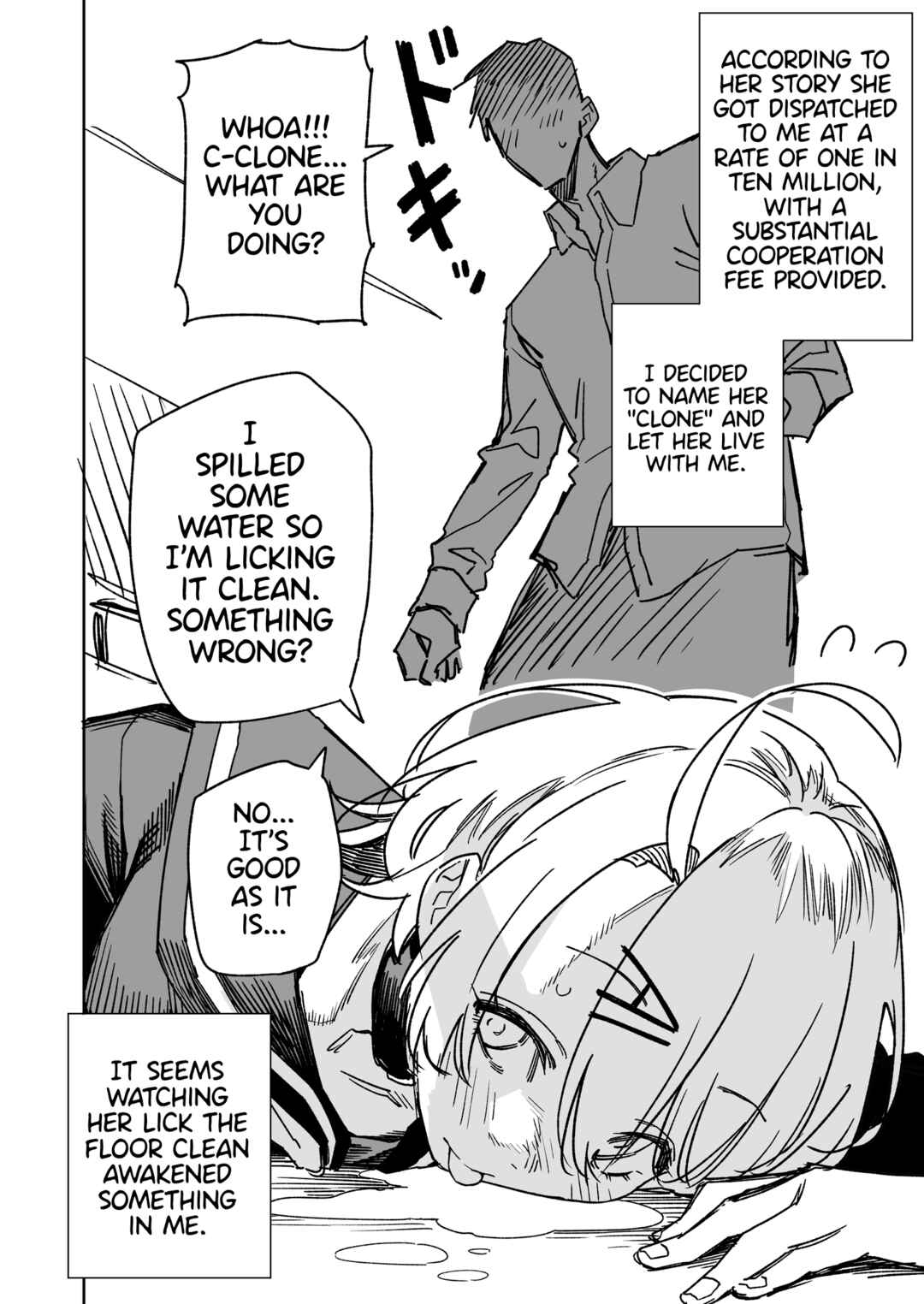 Page 2 Chapter Unknown_fbc4 Futsuu wo Oshiete! Clone-chan