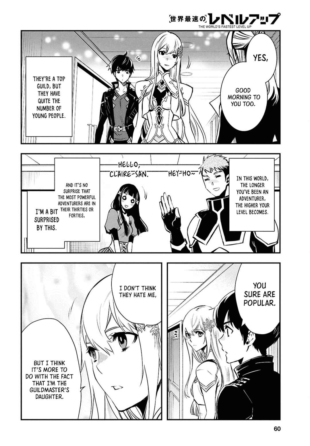 Page 8 Chapter 38 The Worlds Fastest Level Up!