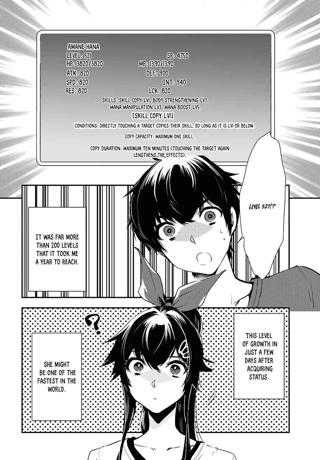 Page 5 Chapter 40 The Worlds Fastest Level Up!