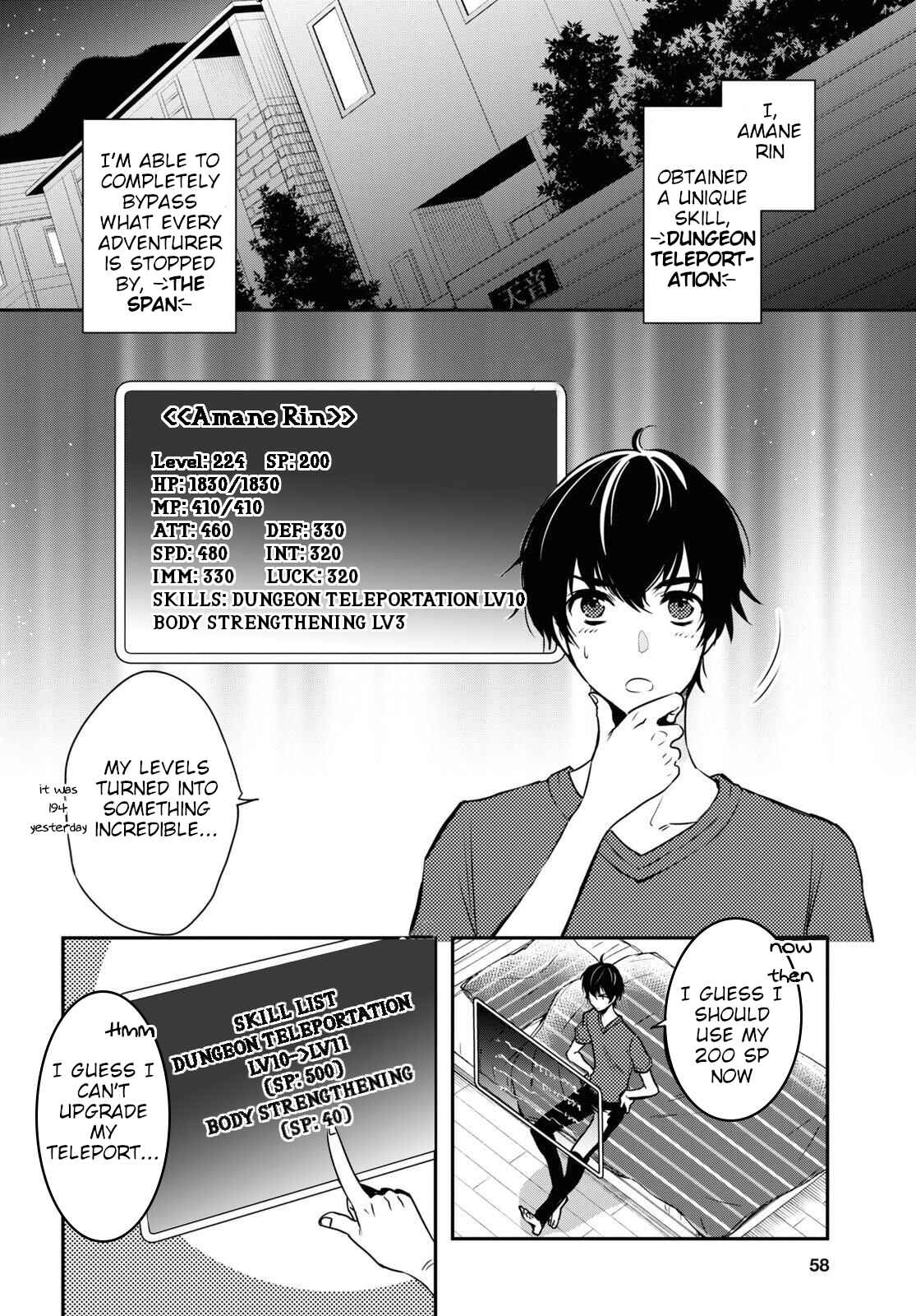 Page 2 Chapter 2 The Worlds Fastest Level Up!