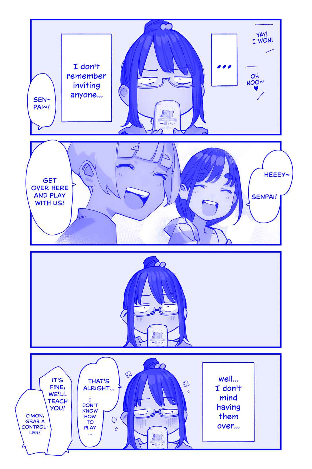 Page 2 Chapter 185 Do Your Best, Douki-chan (Monday Blue ver.)