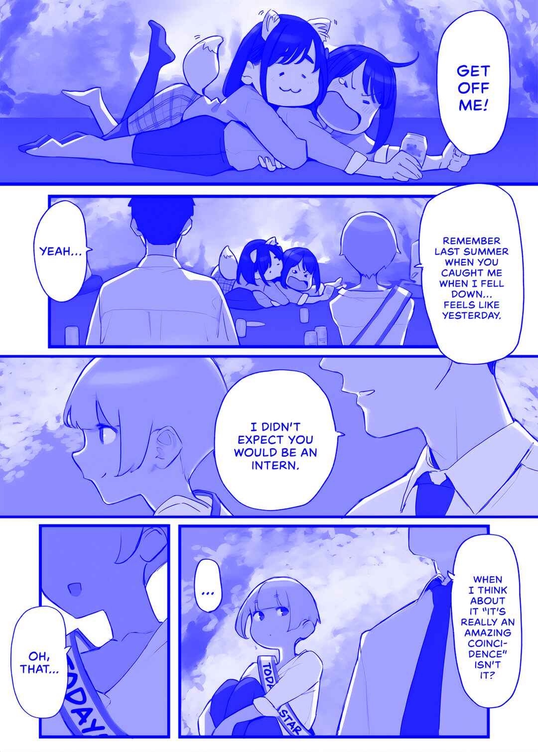 Page 2 Chapter 90 Do Your Best, Douki-chan (Monday Blue ver.)