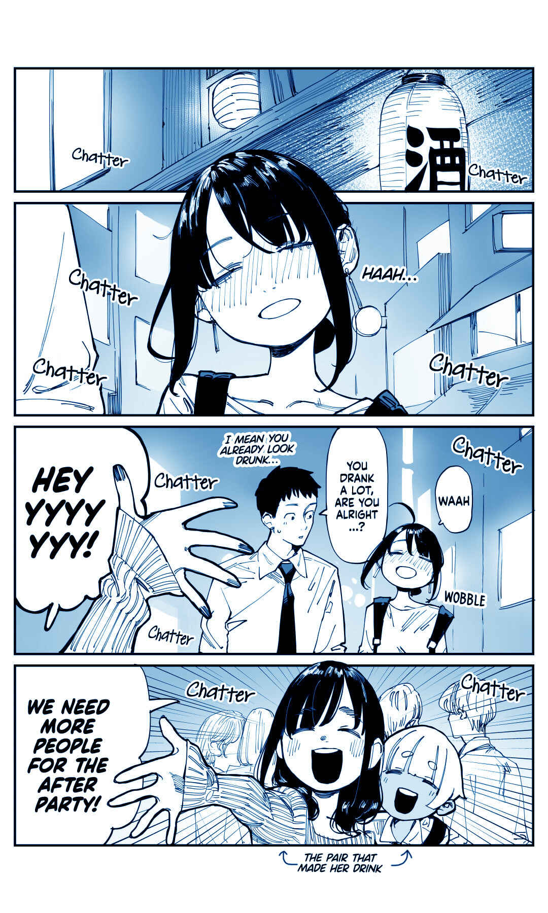 Page 1 Chapter 241 Do Your Best, Douki-chan (Monday Blue ver.)